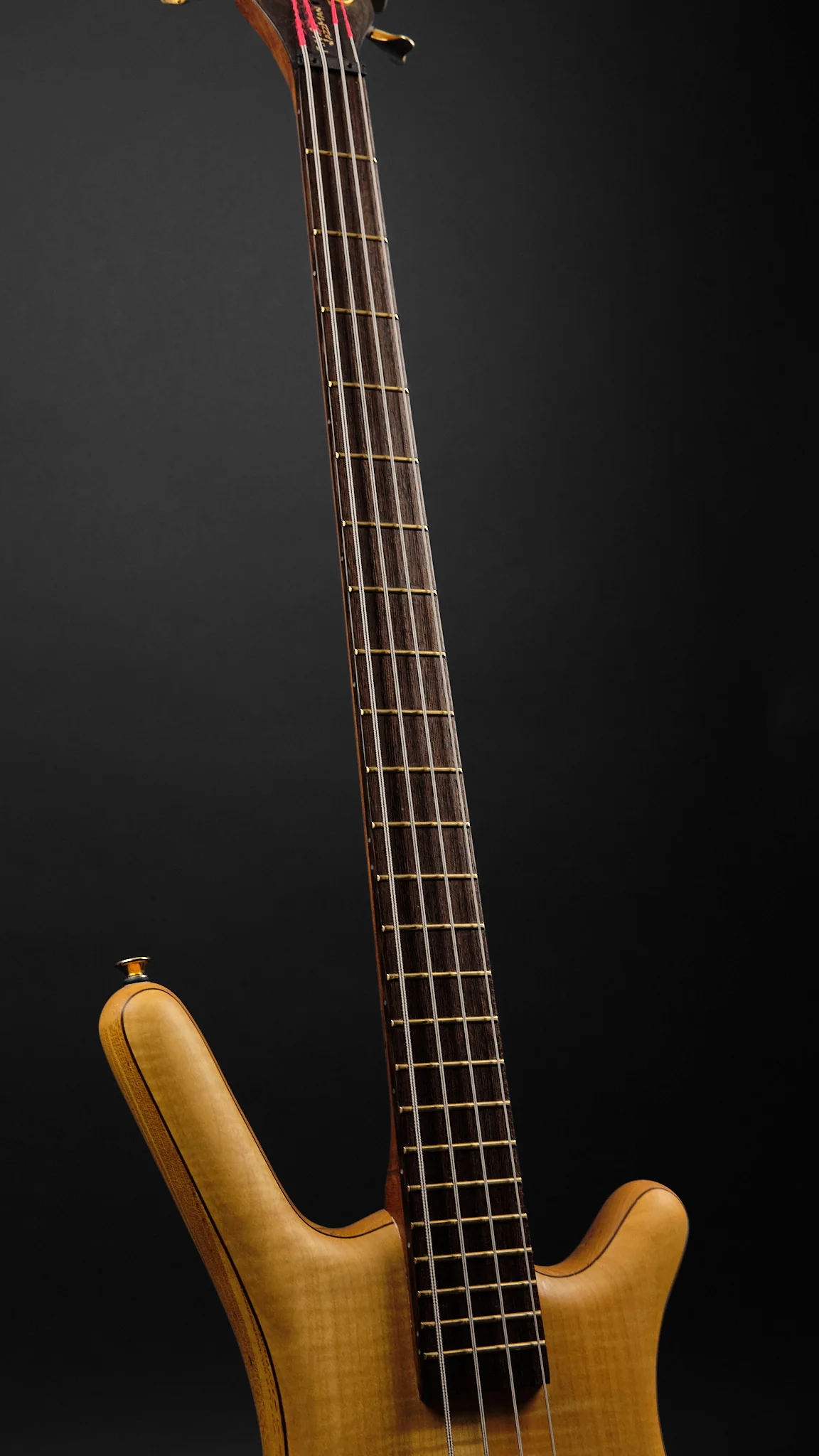 1999 Warwick Corvette FNA Jazzman Honey Violin Transparent Satin - Image 6