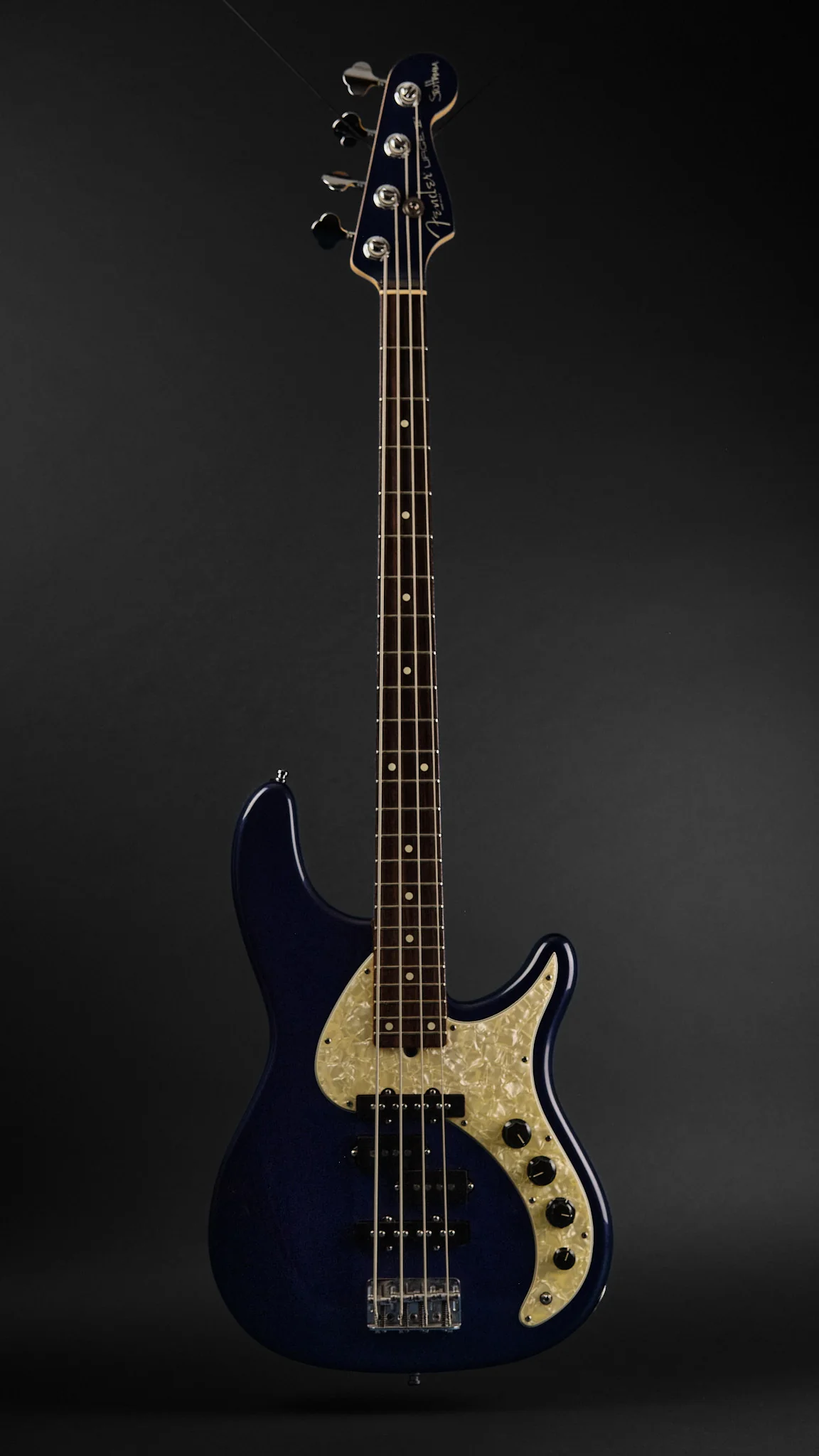 2000 Fender Stu Hamm Urge II Bass Bright Sapphire Metallic - Image 4