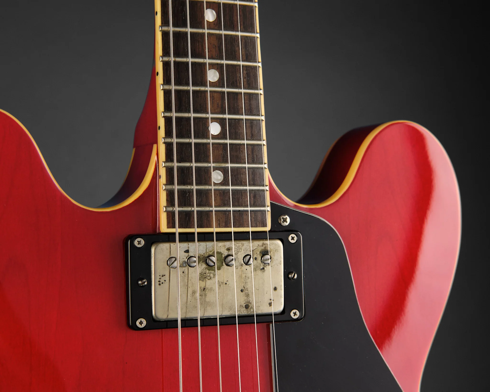 2000s Burny RSA-55 Cherry Red - Image 9