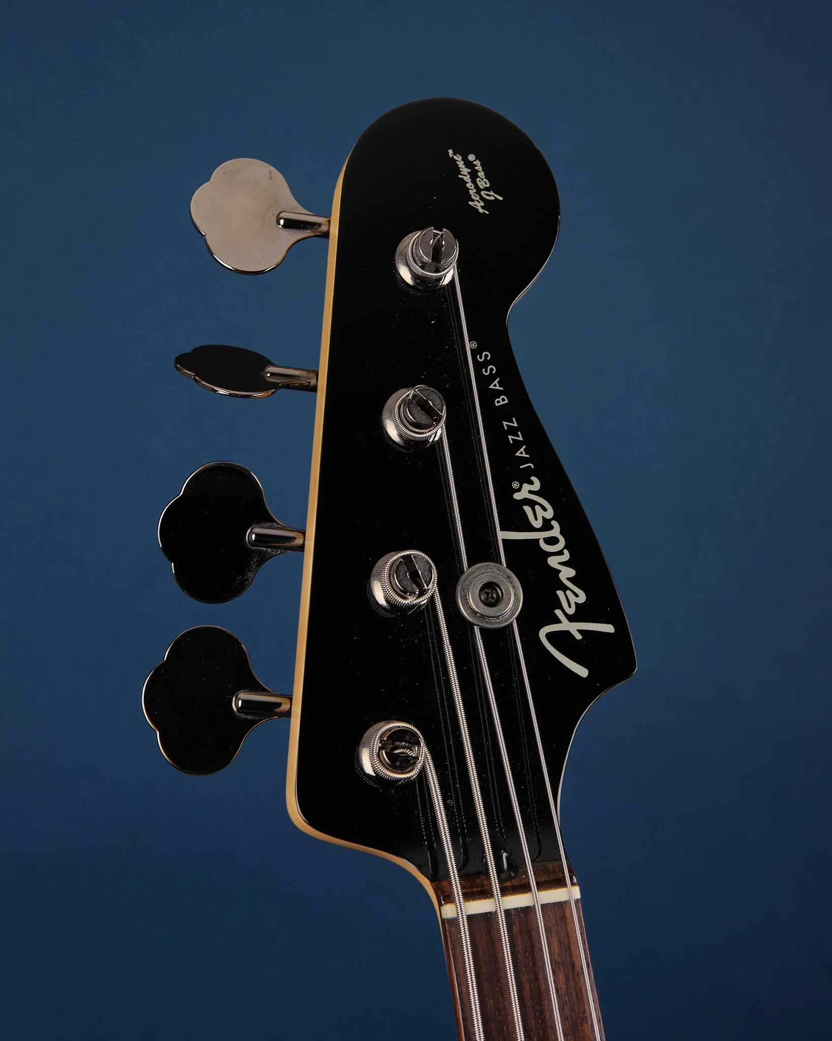 2000s Fender AJB-65 Aerodyne Jazz Bass Black - Image 2