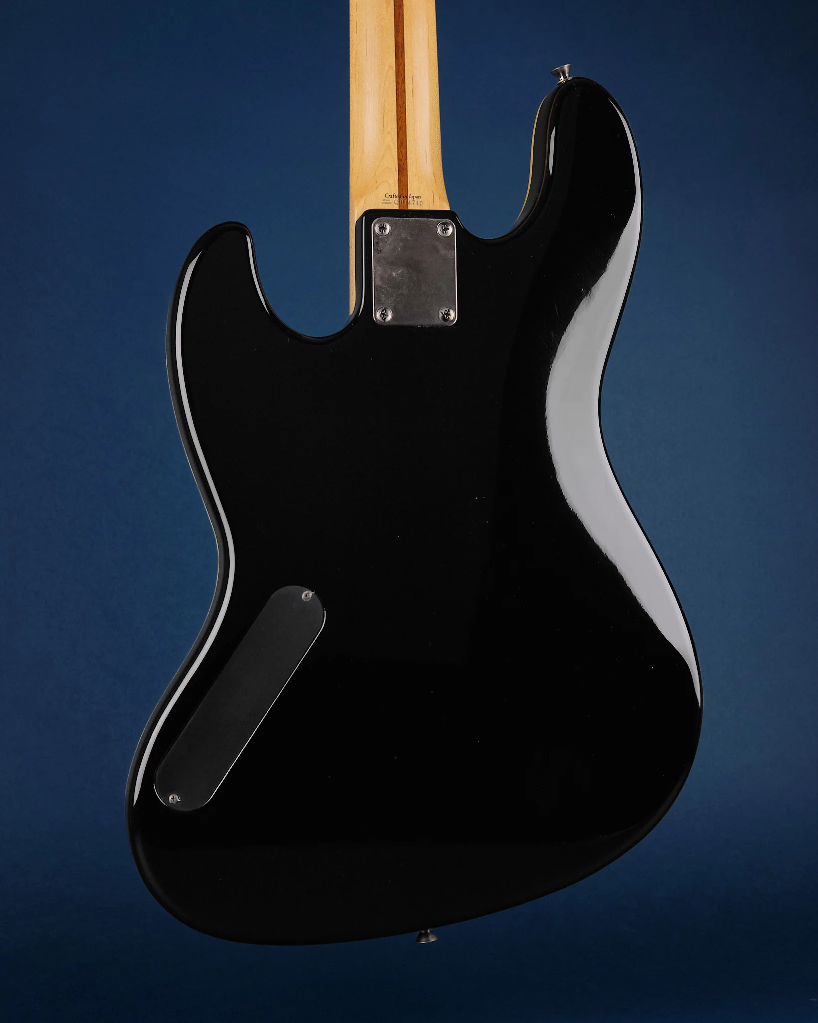 2000s Fender AJB-65 Aerodyne Jazz Bass Black - Image 3
