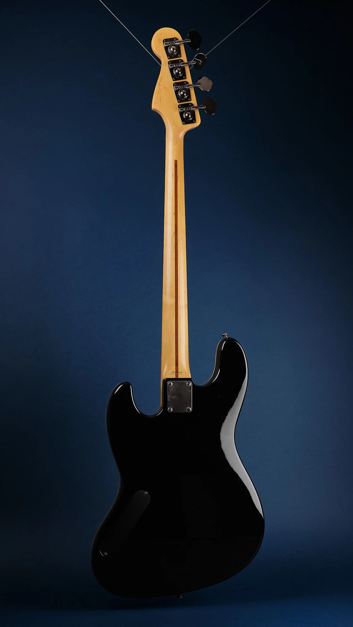 2000s Fender AJB-65 Aerodyne Jazz Bass Black - Image 5