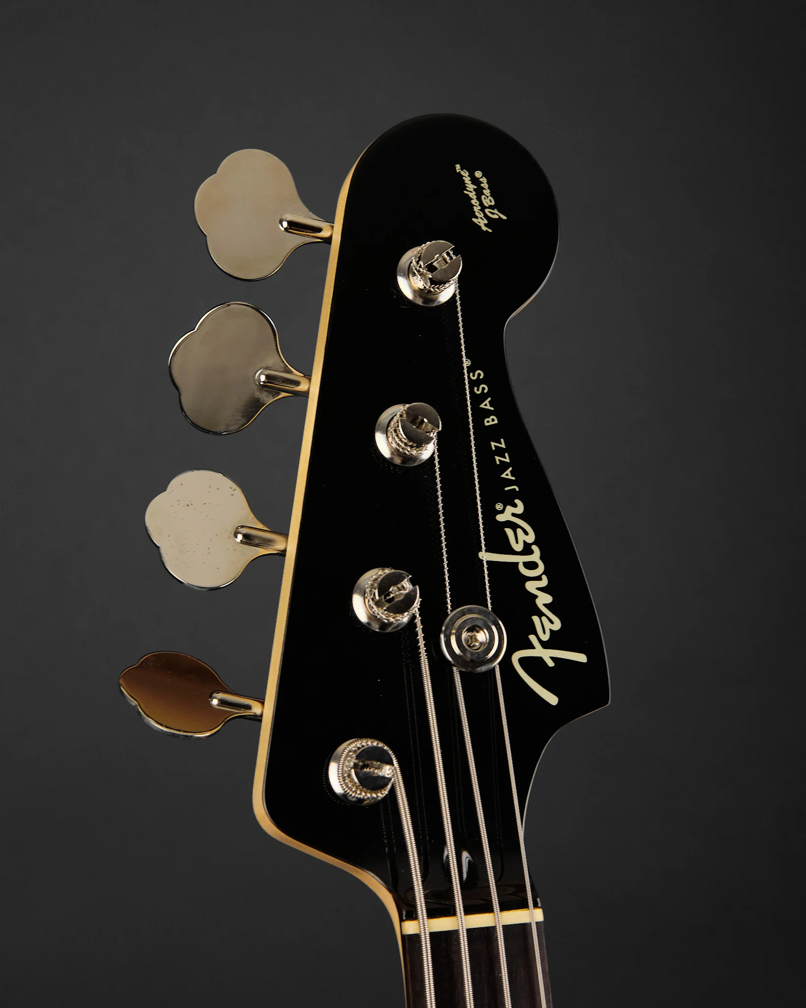 2000s Fender CIJ Aerodyne Jazz Bass Black - Image 2