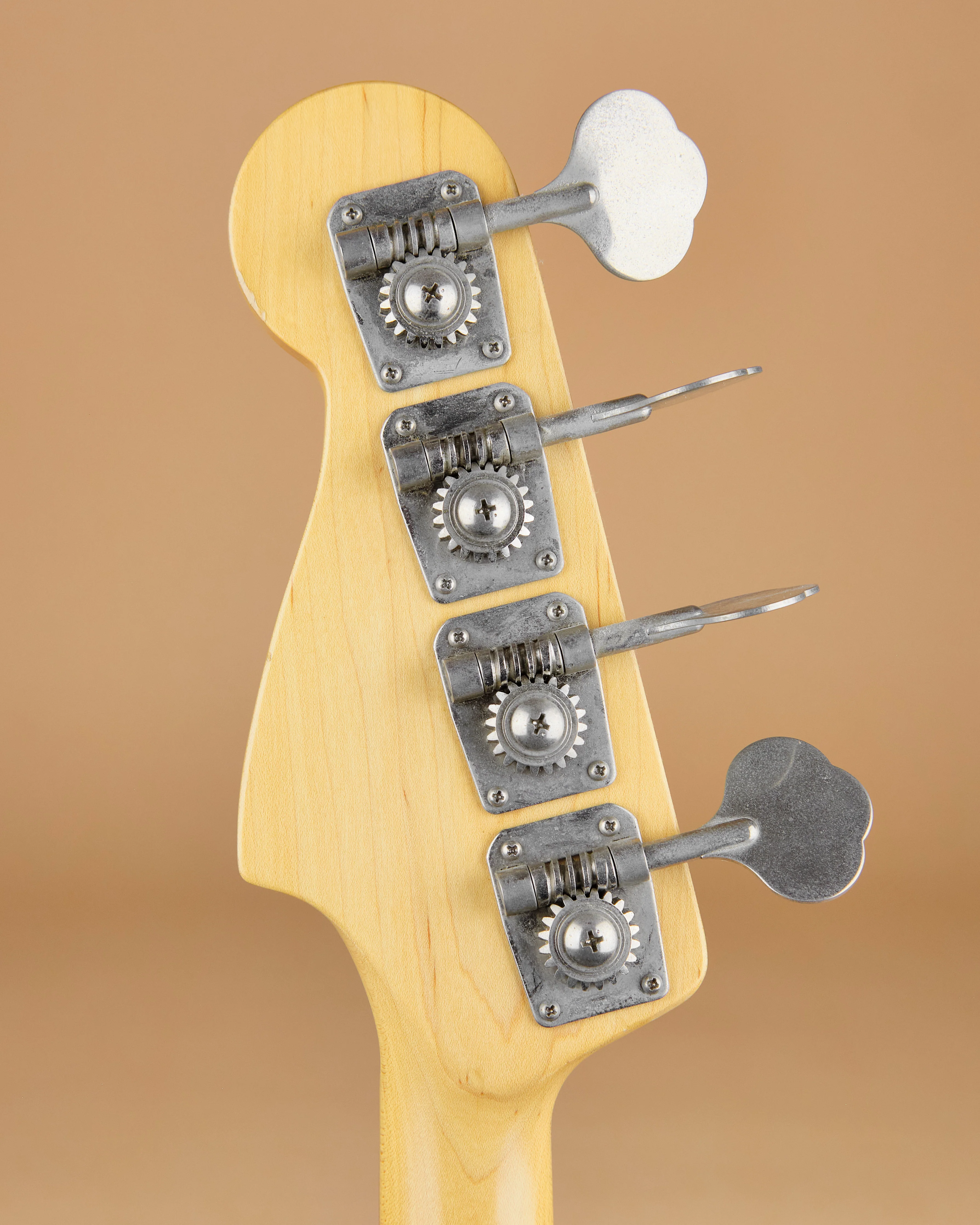 2000s Fender CIJ JB45 Jazz Bass Sunburst - Image 12