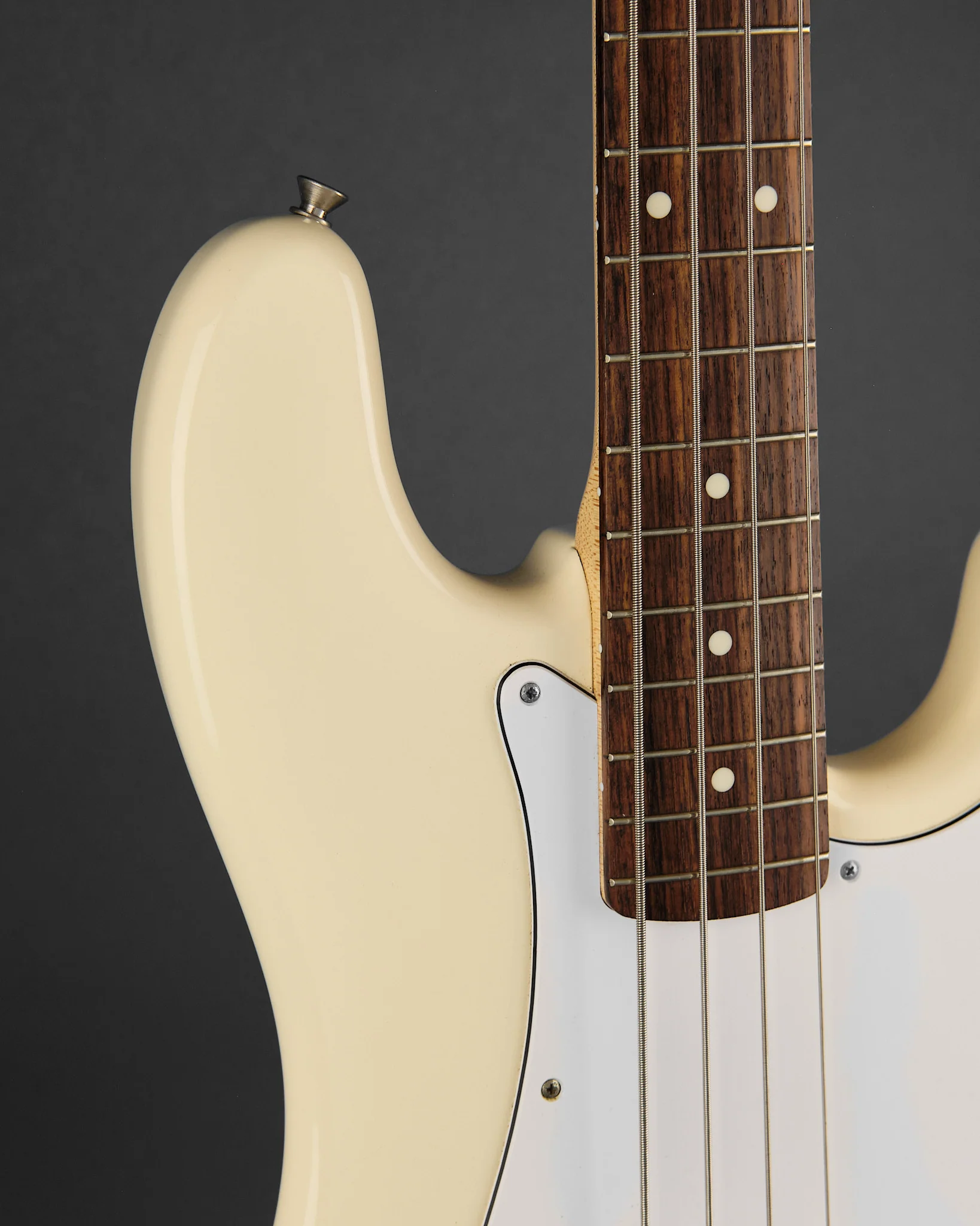 2000s Fender CIJ PB45 Precision Bass Olympic White - Image 10