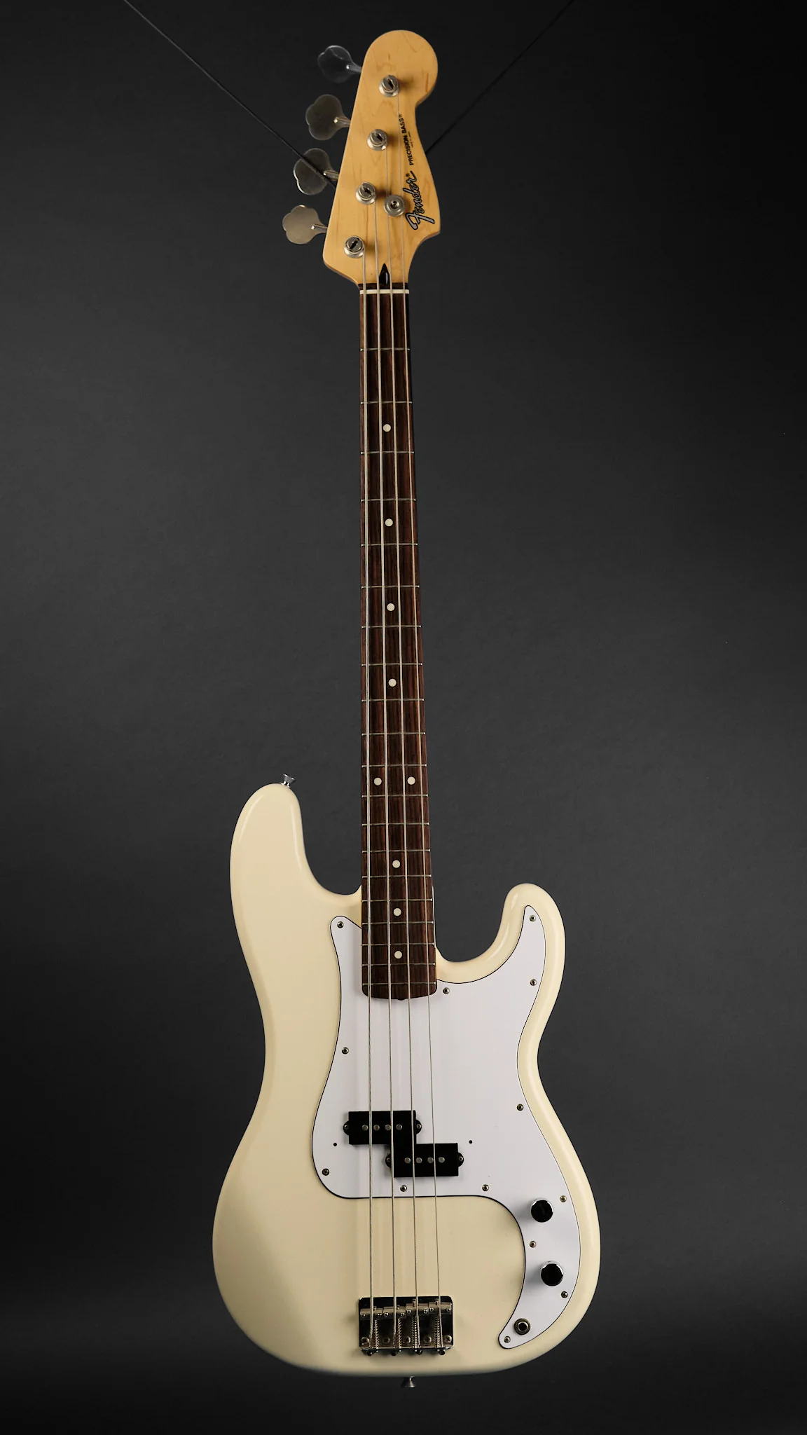 2000s Fender CIJ PB45 Precision Bass Olympic White - Image 4
