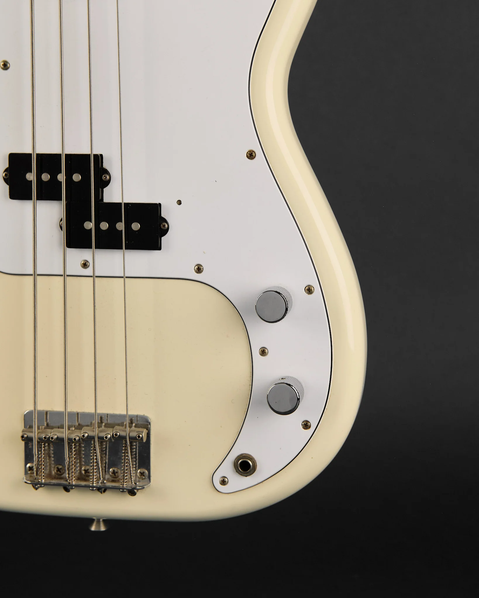 2000s Fender CIJ PB45 Precision Bass Olympic White - Image 9