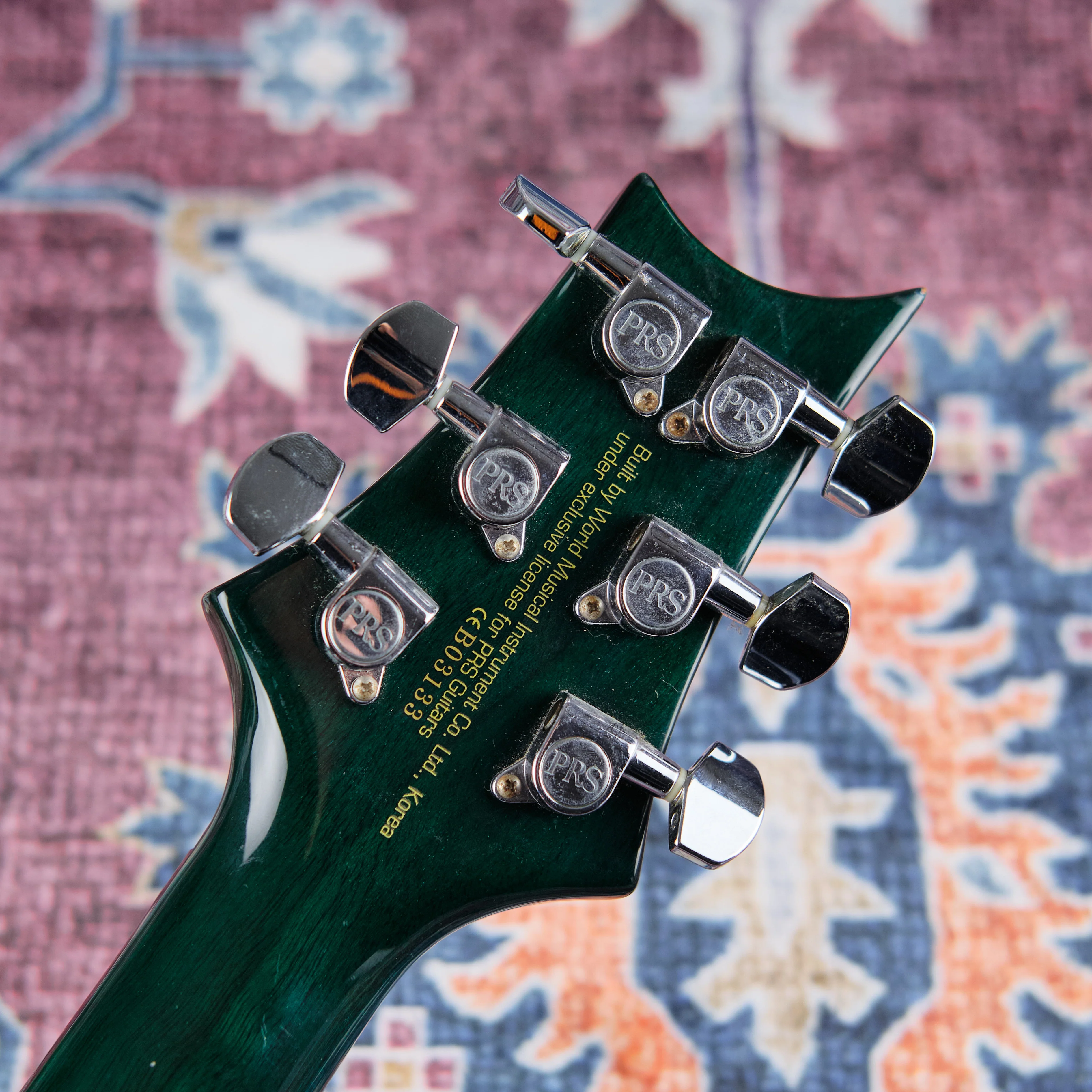 2001 PRS SE Santana Emerald Green - Image 4