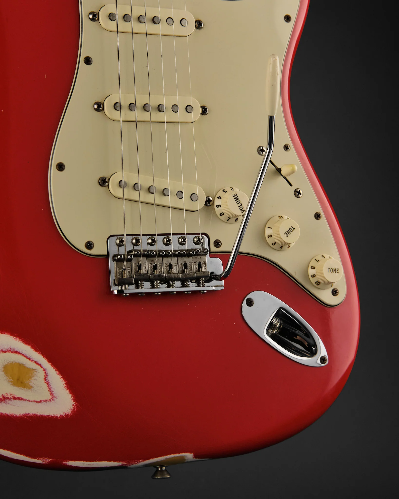 2003 Fender Mark Knopfler Stratocaster Dakota Red - Image 12