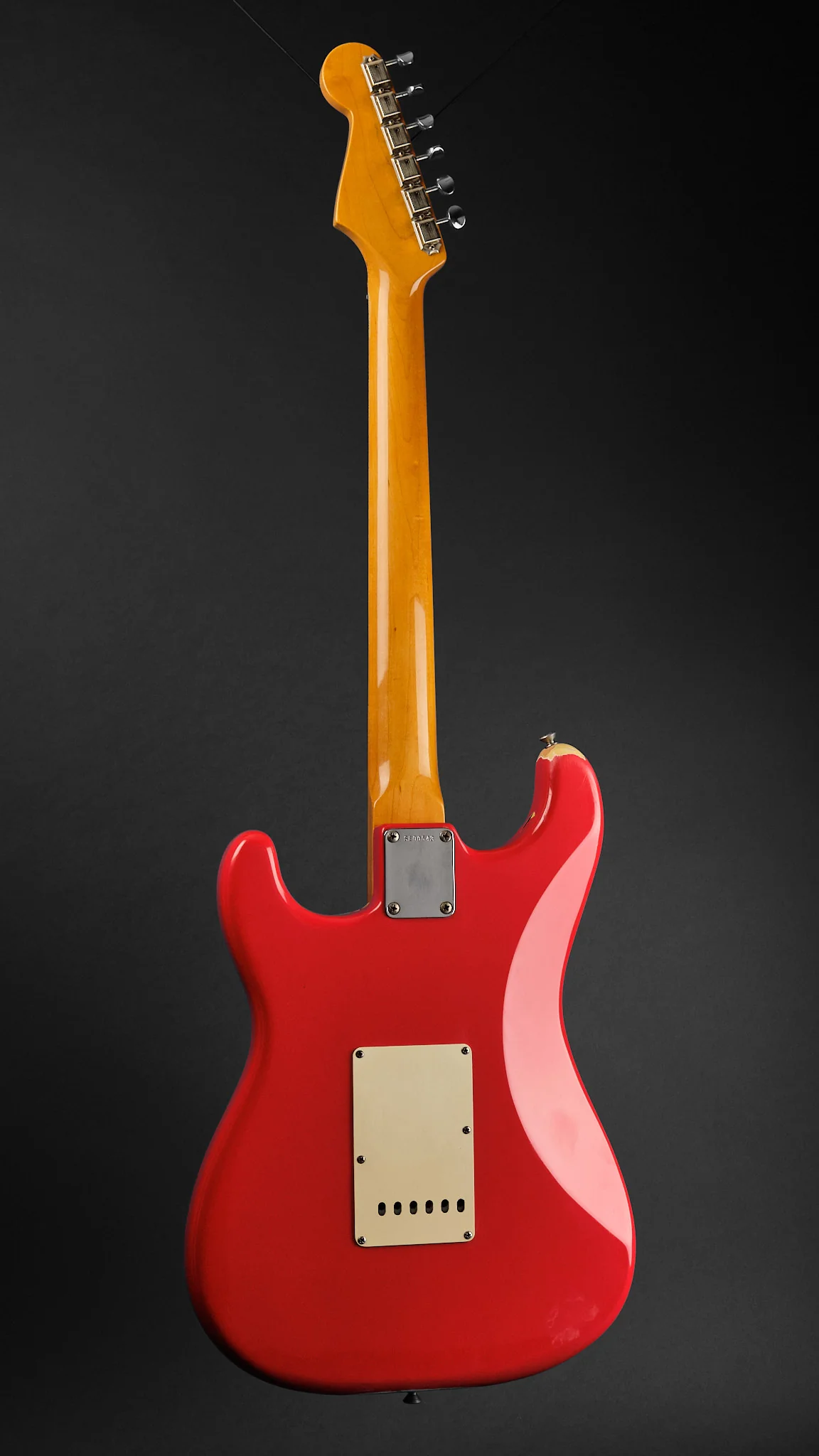 2003 Fender Mark Knopfler Stratocaster Dakota Red - Image 5