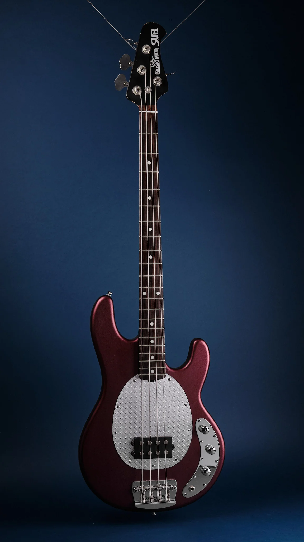 2003 Music Man USA SUB Stingray Textured Red - Image 4