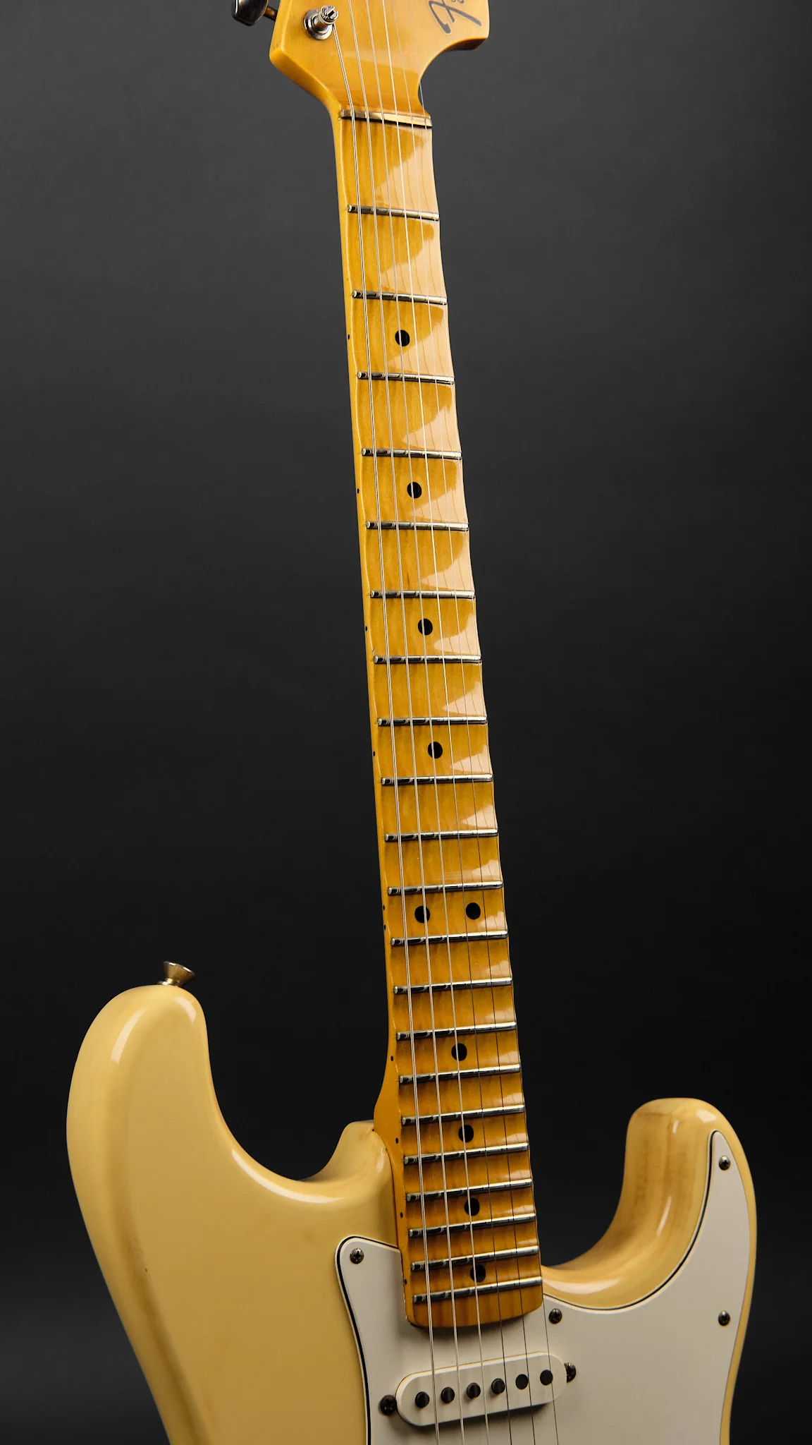 2005 Fender CIJ ST68-185YM Yngwie J Malmsteen Stratocaster Vintage White - Image 6