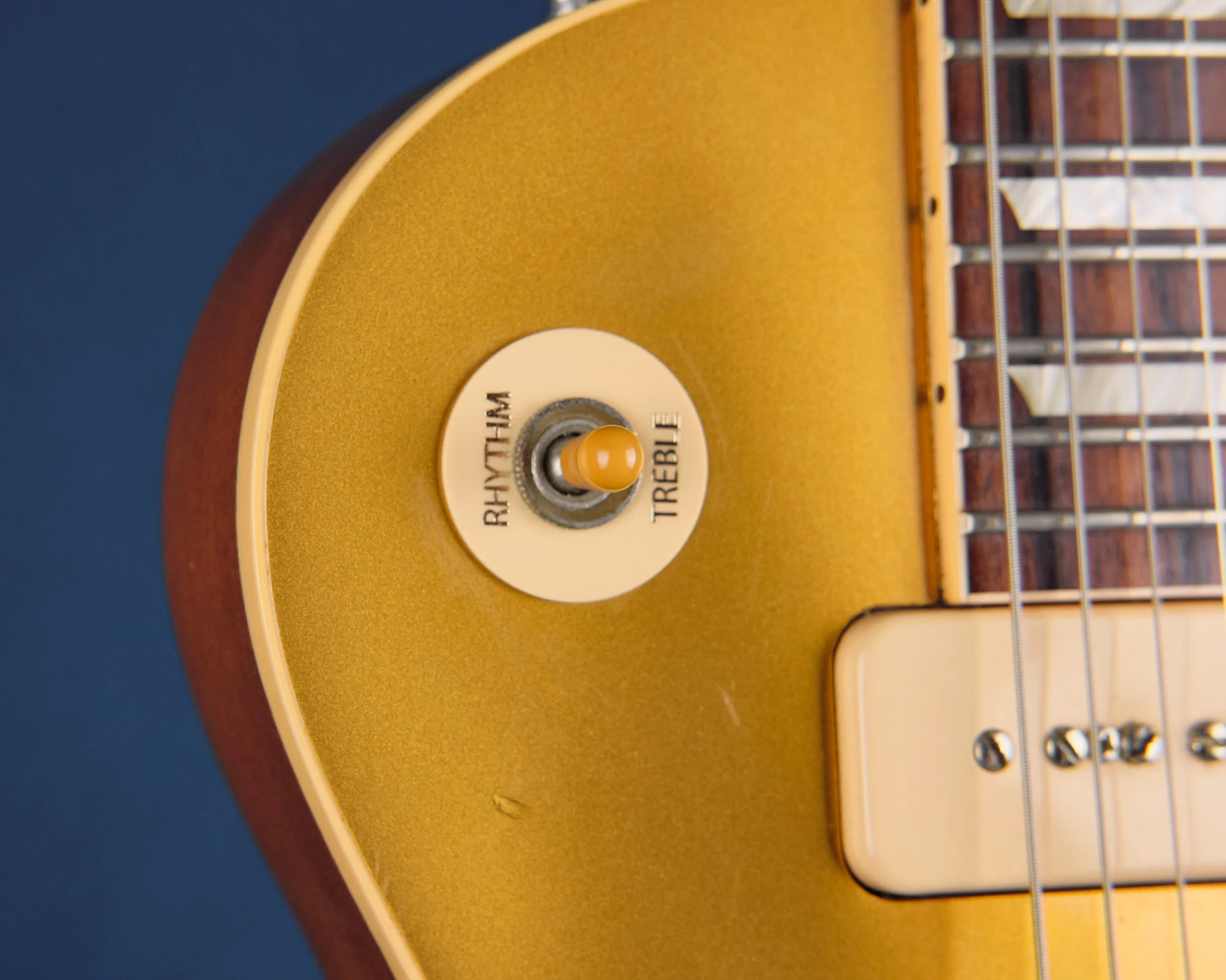 2007 Gibson Les Paul R6 Custom Shop Gold Top - Image 10