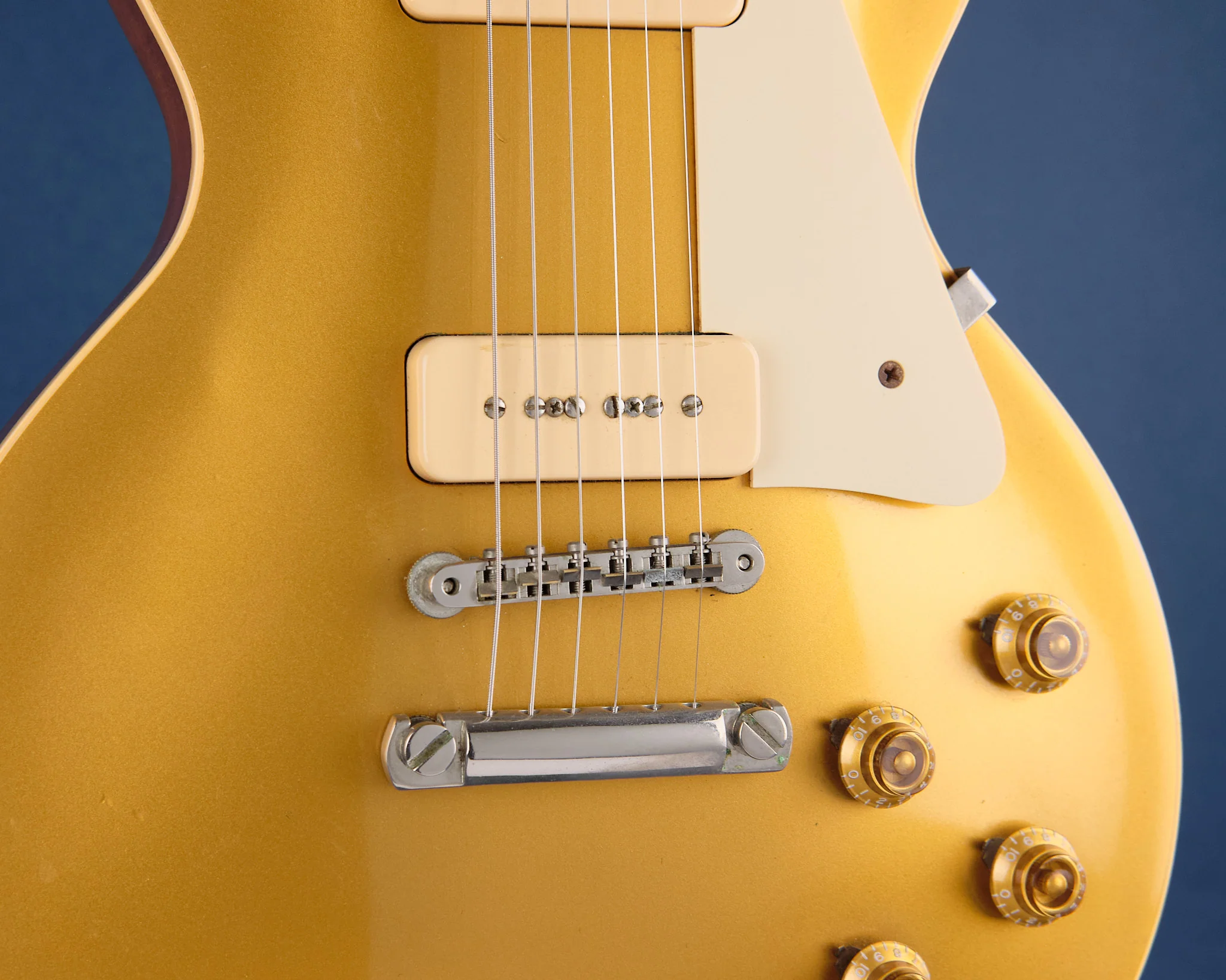 2007 Gibson Les Paul R6 Custom Shop Gold Top - Image 11