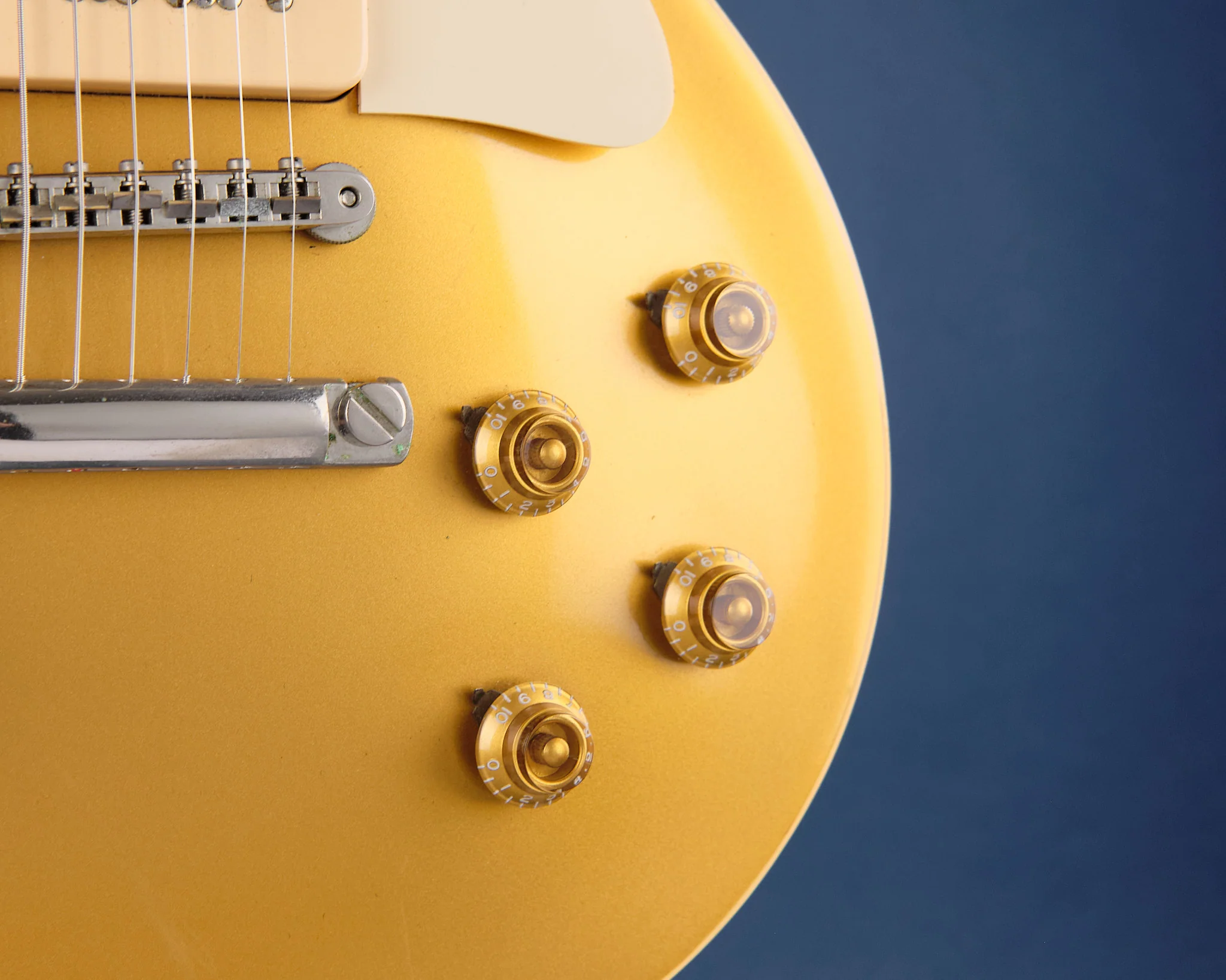 2007 Gibson Les Paul R6 Custom Shop Gold Top - Image 12