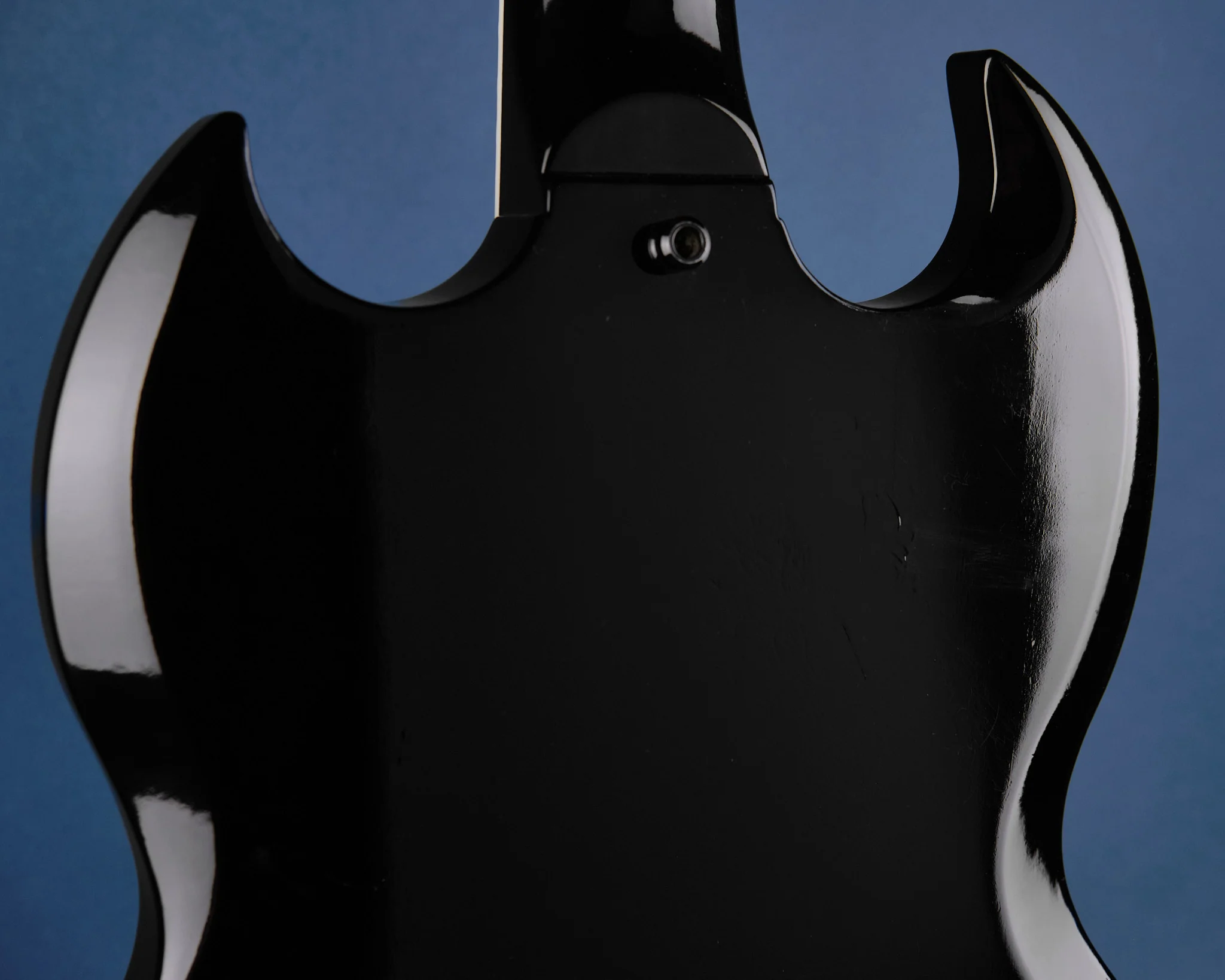 2007 Epiphone MIJ Lacquer Series SG Black - Image 10