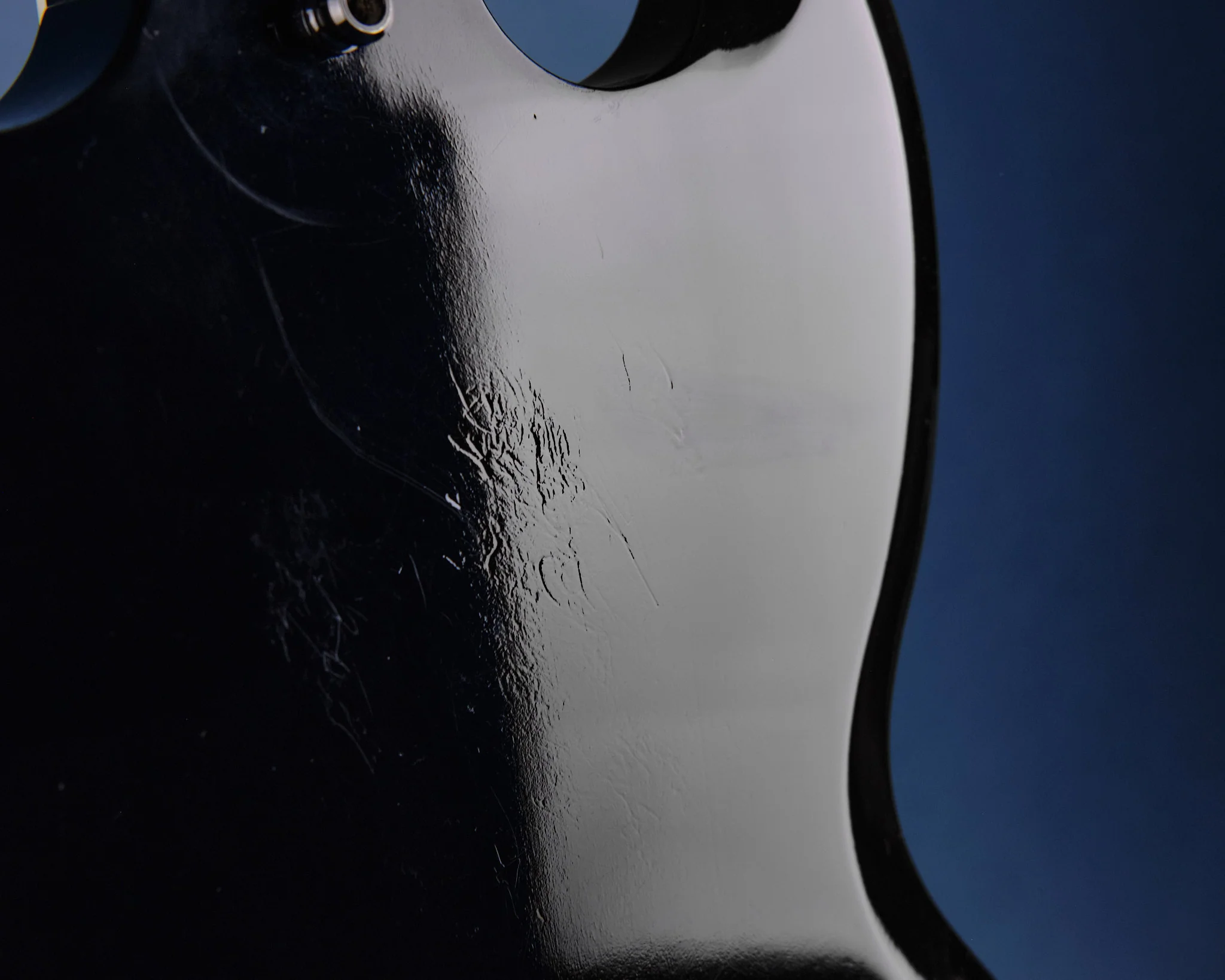 2007 Epiphone MIJ Lacquer Series SG Black - Image 8