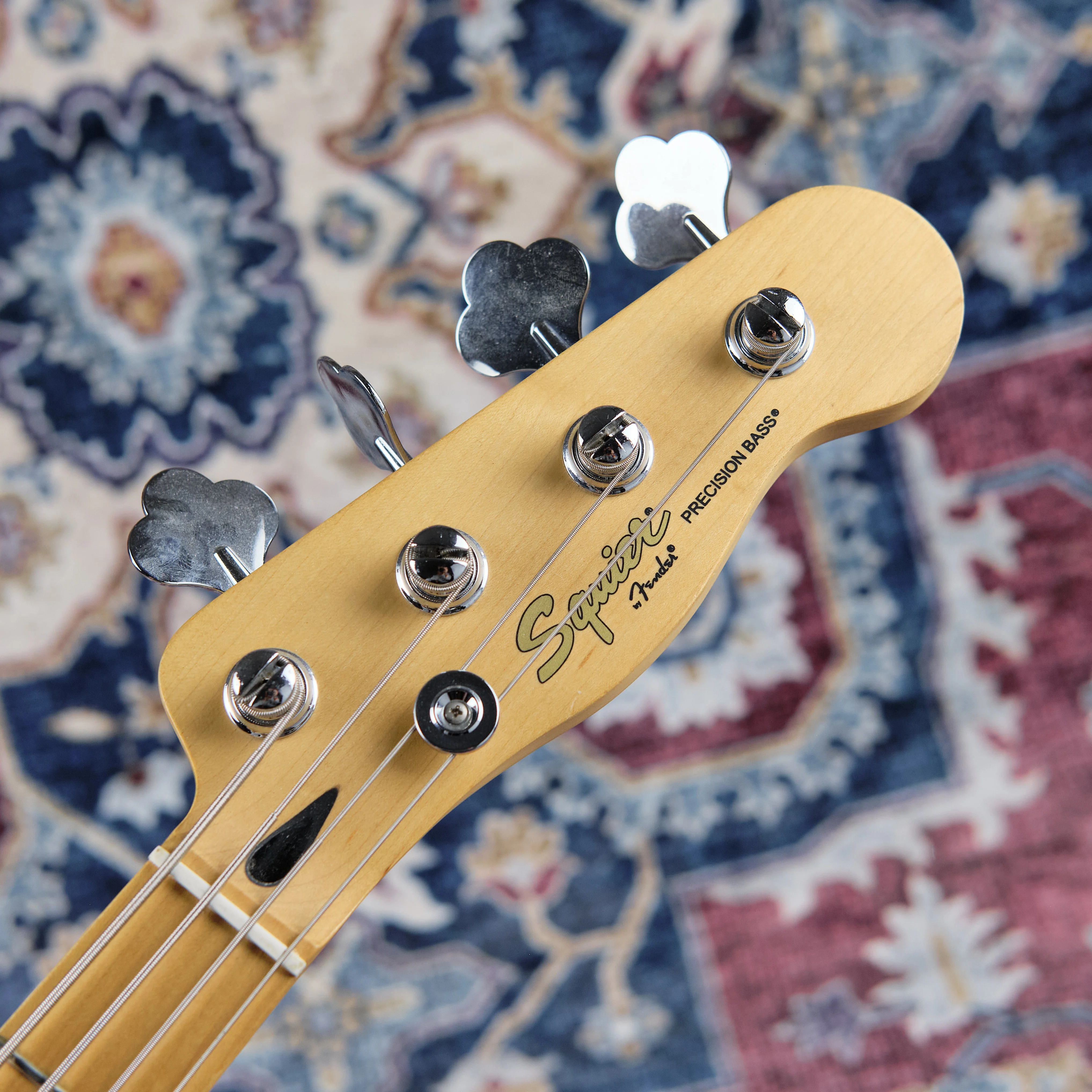 2007 Squier Vintage Modified Precision Bass TB Sunburst - Image 2