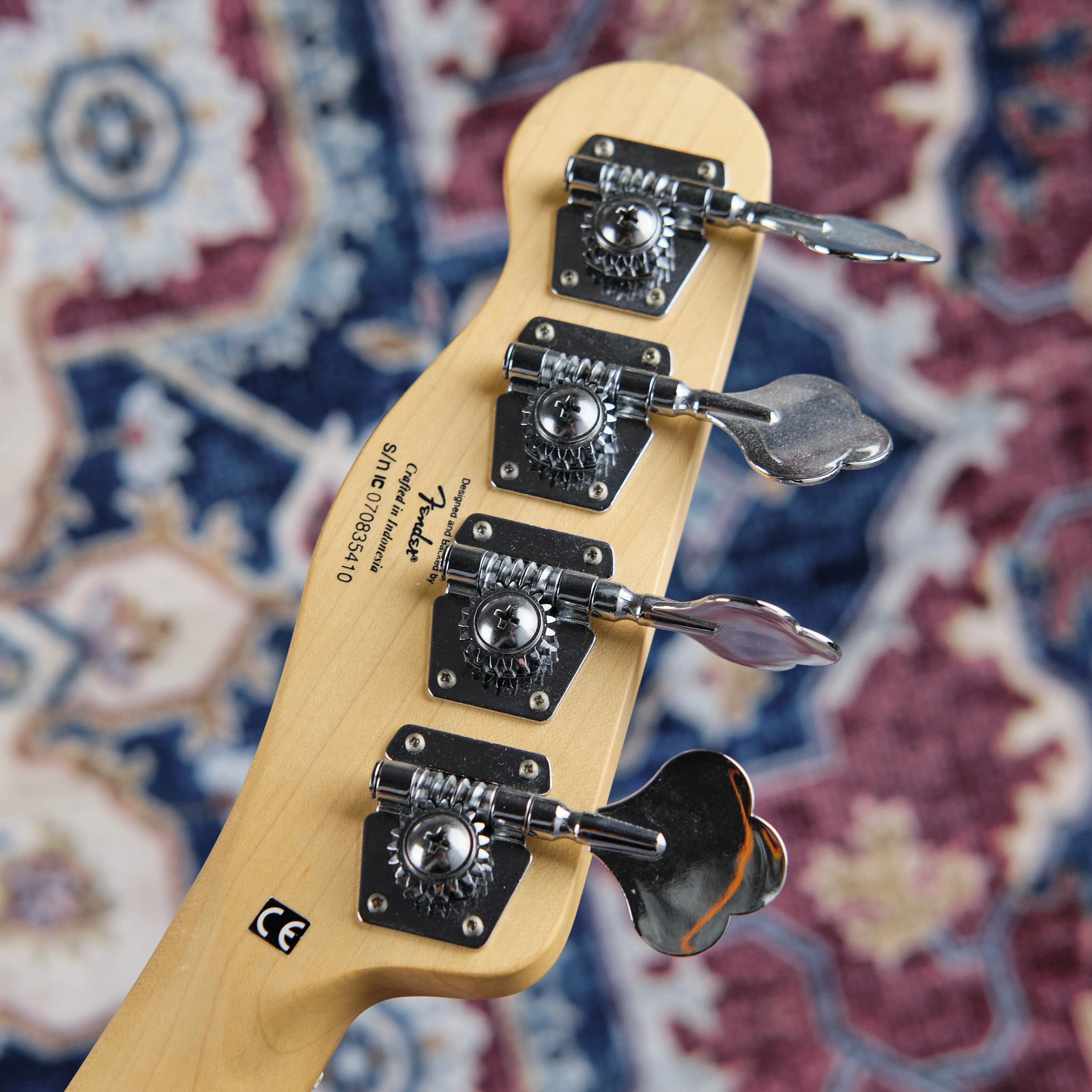 2007 Squier Vintage Modified Precision Bass TB Sunburst - Image 6