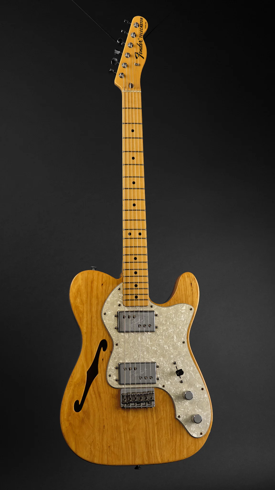 2008 Fender Classic Series '72 Telecaster Thinline Natural - Image 4