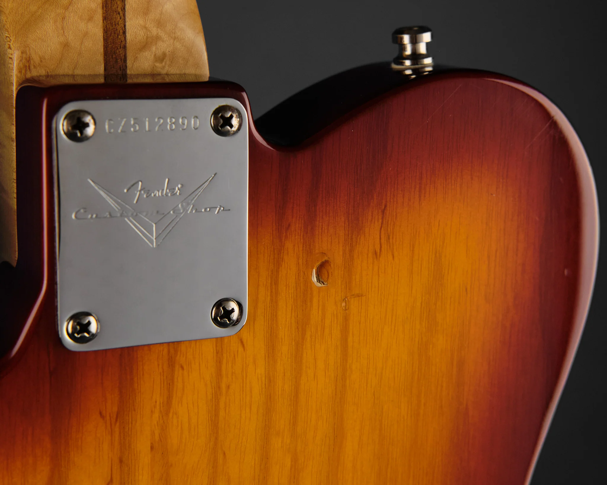 2008 Fender Custom Shop Custom Classic Telecaster Sienna Burst - Image 12