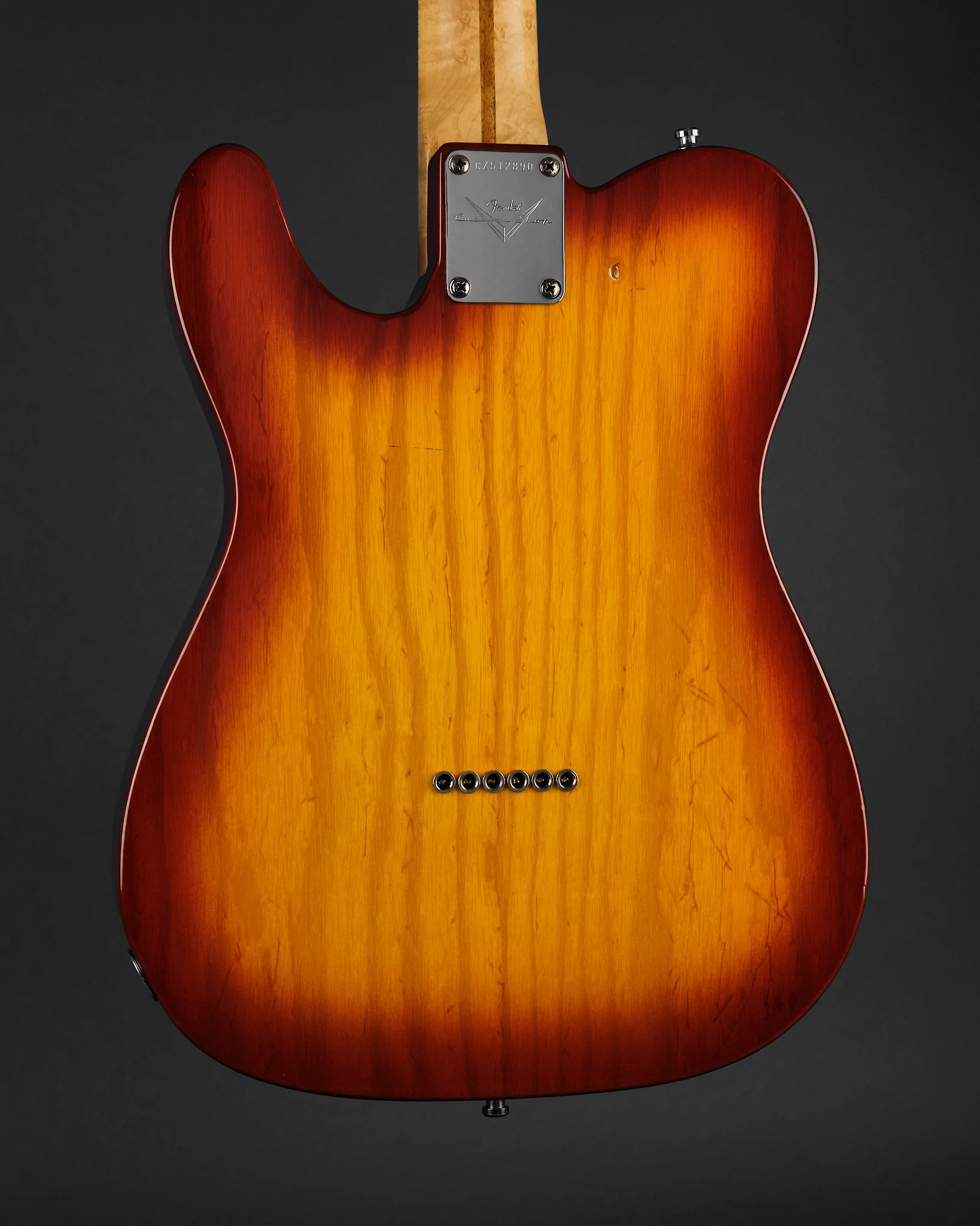 2008 Fender Custom Shop Custom Classic Telecaster Sienna Burst - Image 3