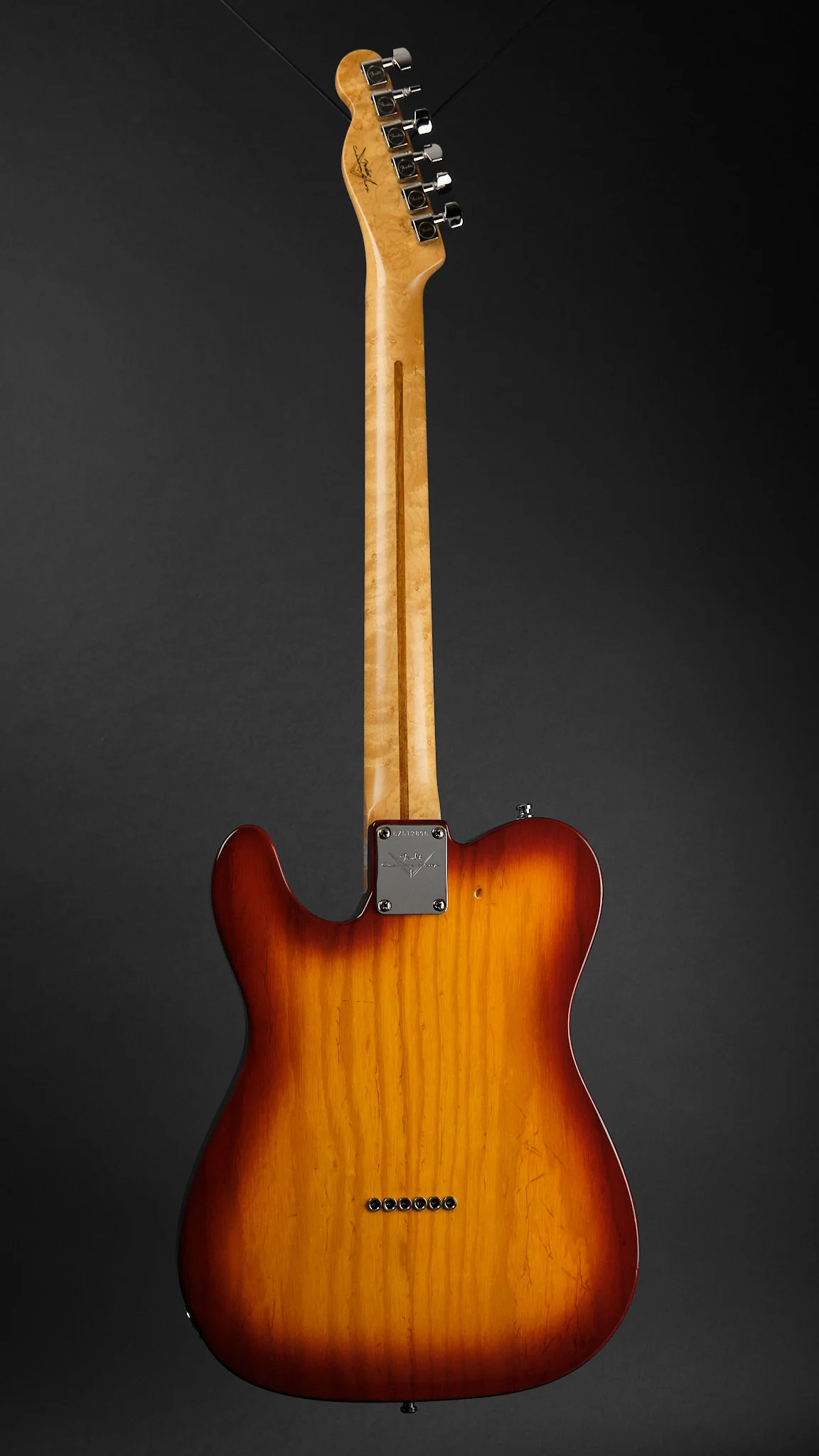 2008 Fender Custom Shop Custom Classic Telecaster Sienna Burst - Image 5