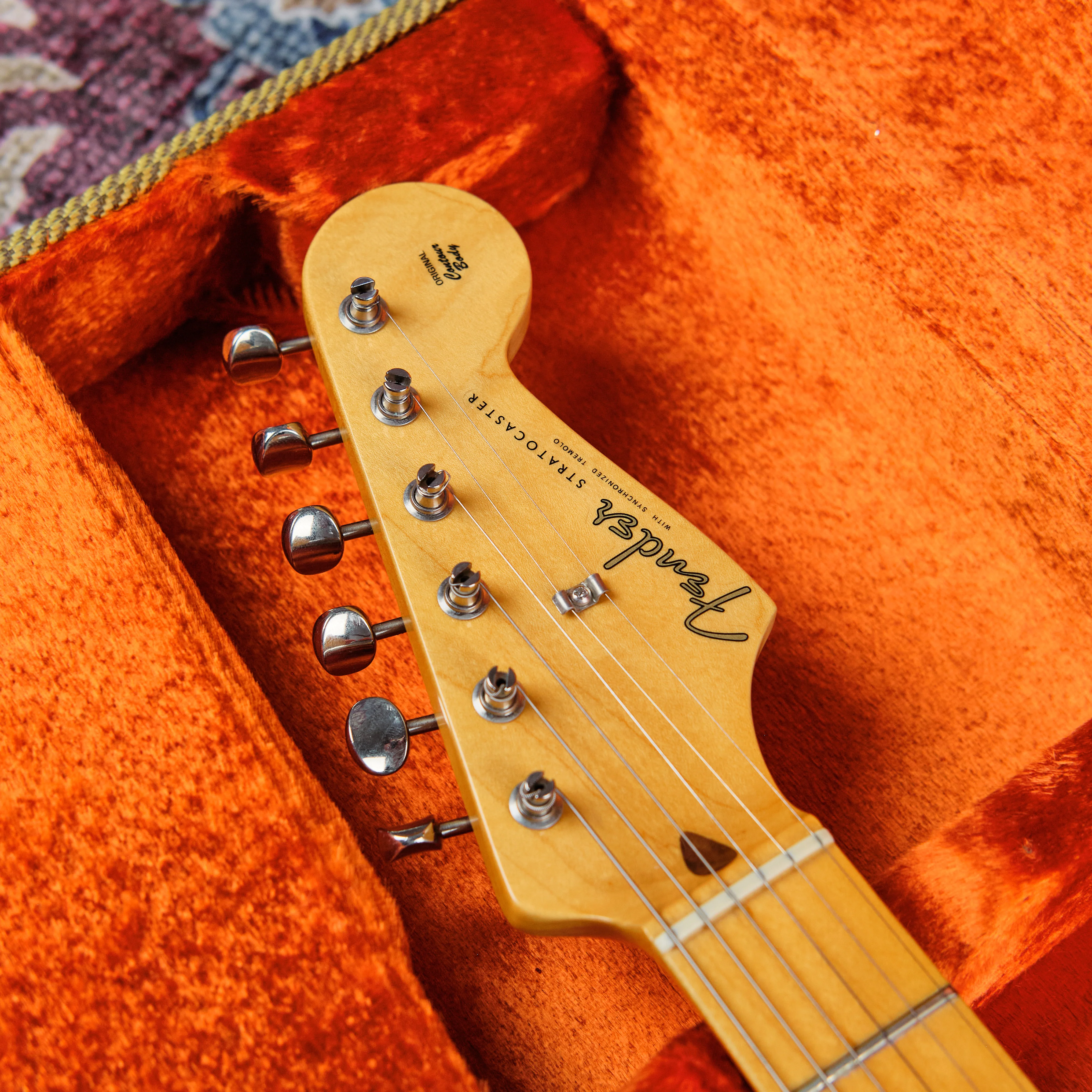 2008 Fender Vintage Hot Rod '57 Stratocaster Candy Apple Red - Image 2