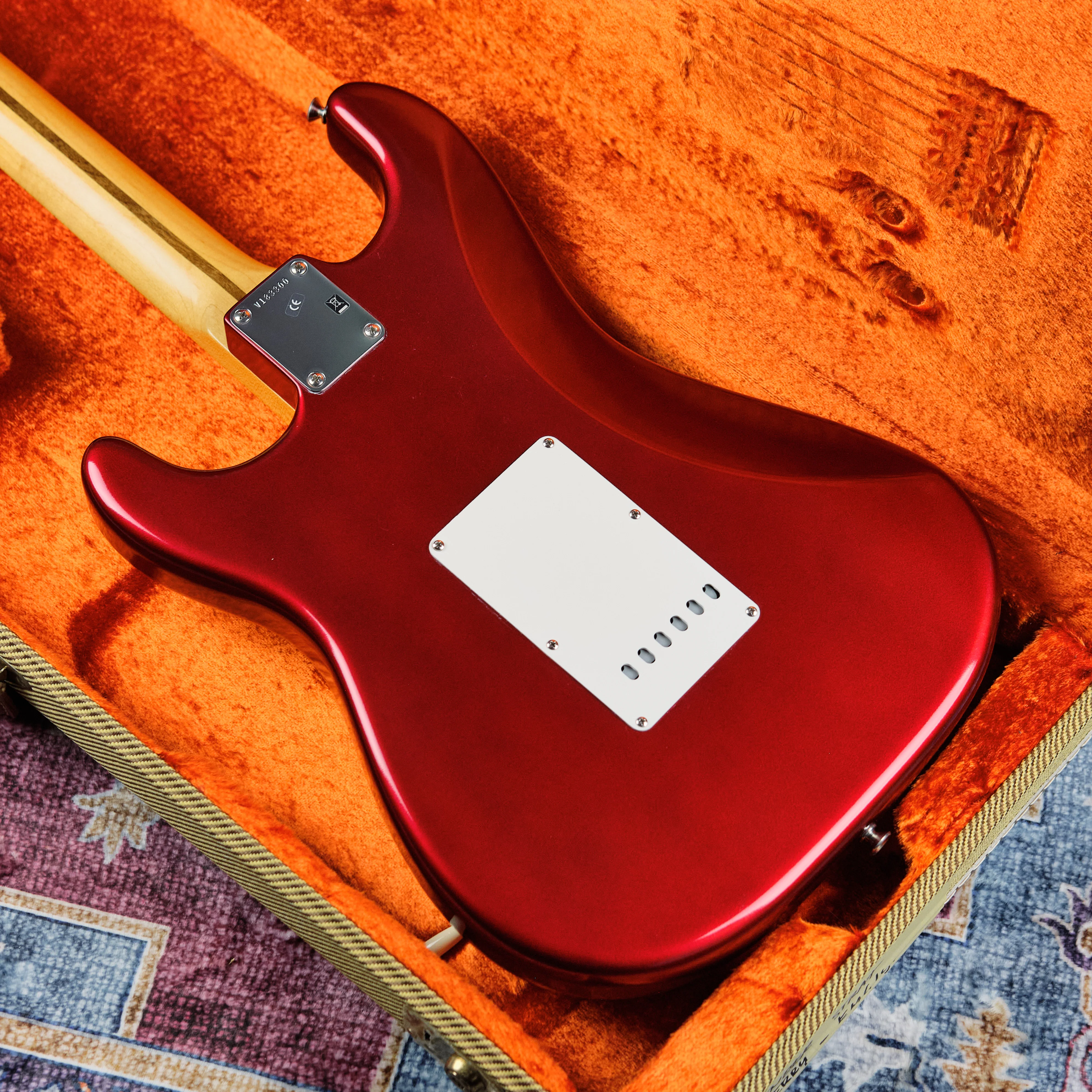 2008 Fender Vintage Hot Rod '57 Stratocaster Candy Apple Red - Image 5