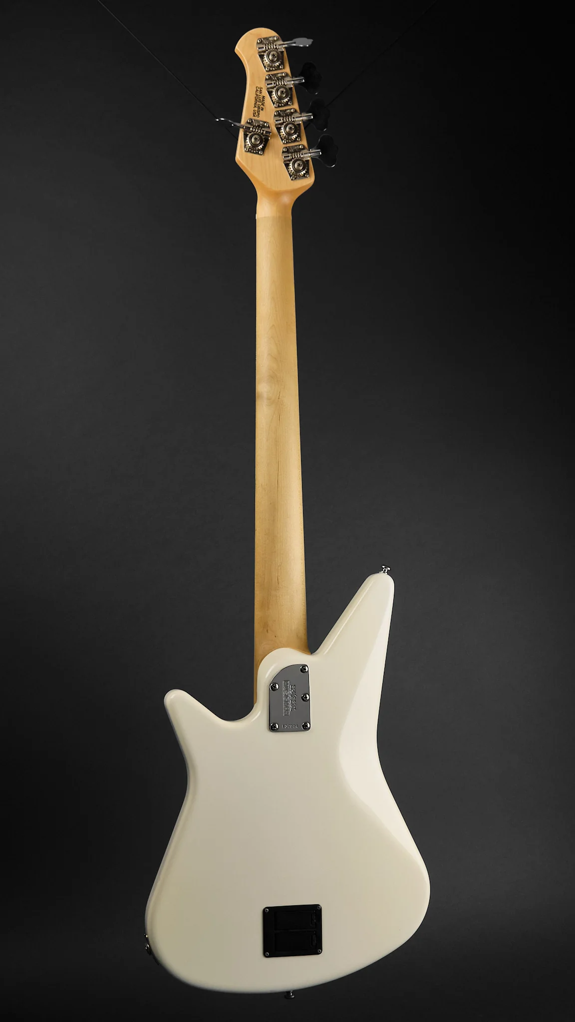 2010 Ernie Ball Music Man Big Al 5 H White Pearl - Image 5