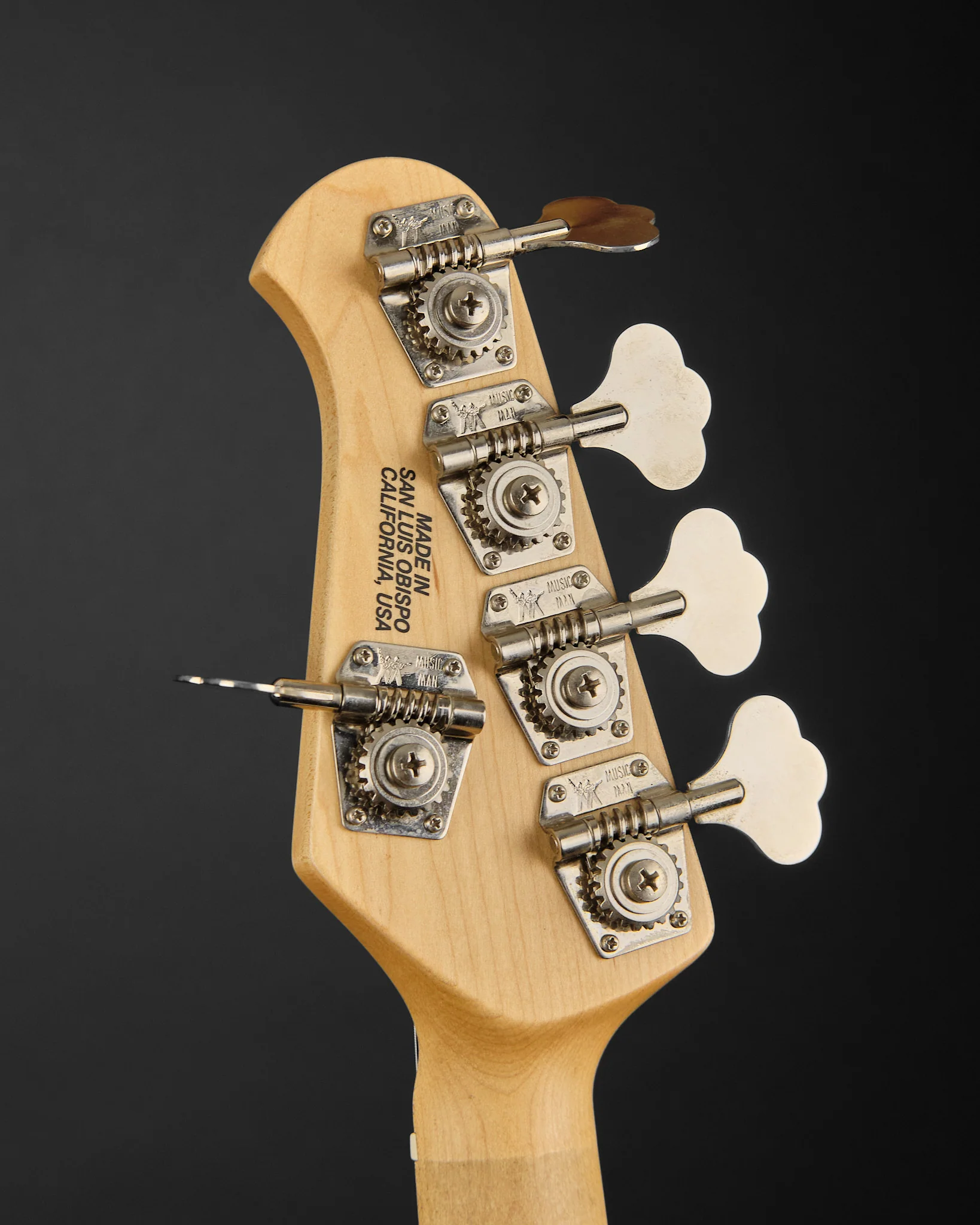 2010 Ernie Ball Music Man Big Al 5 H White Pearl - Image 7