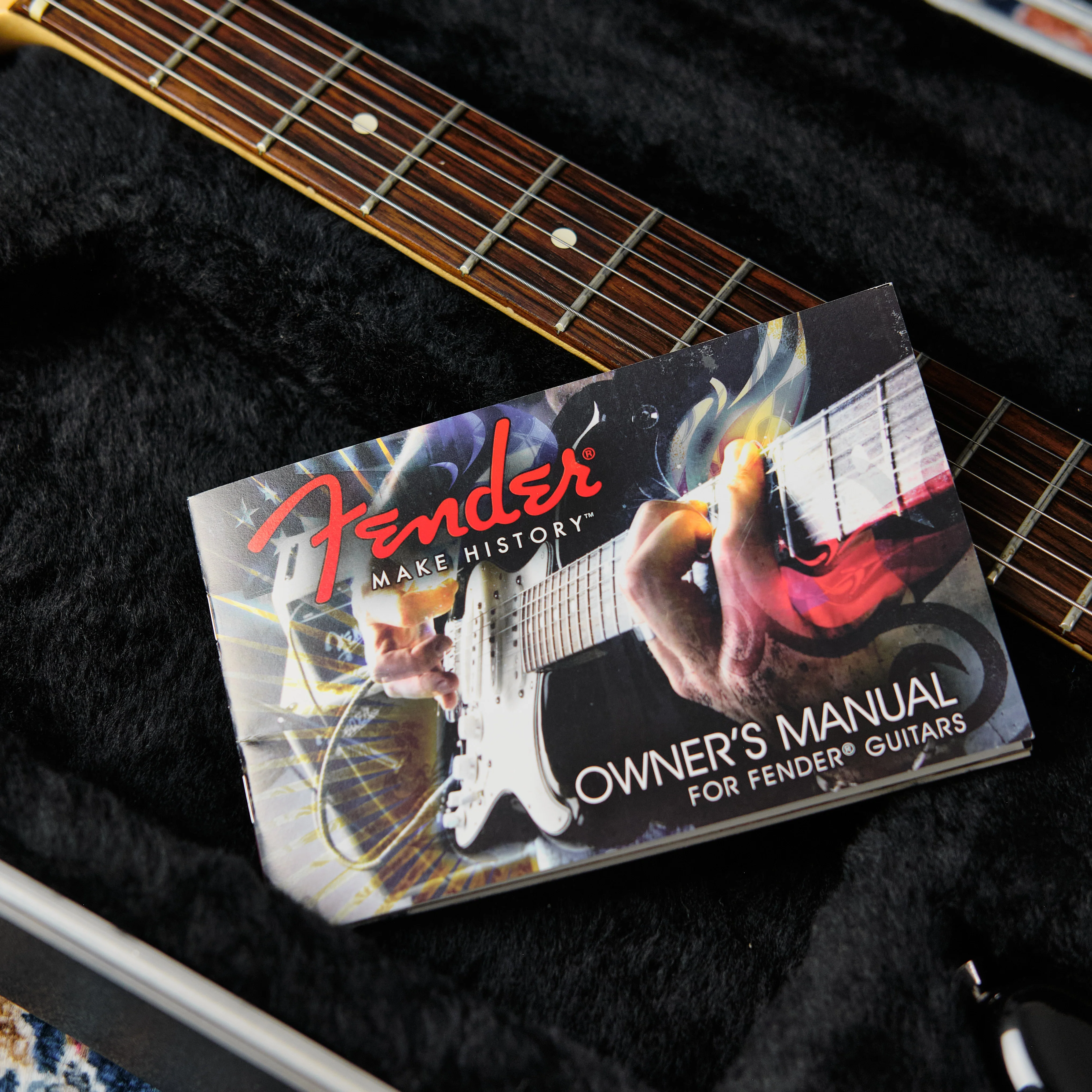 2010 Fender American Standard Stratocaster Black - Image 8