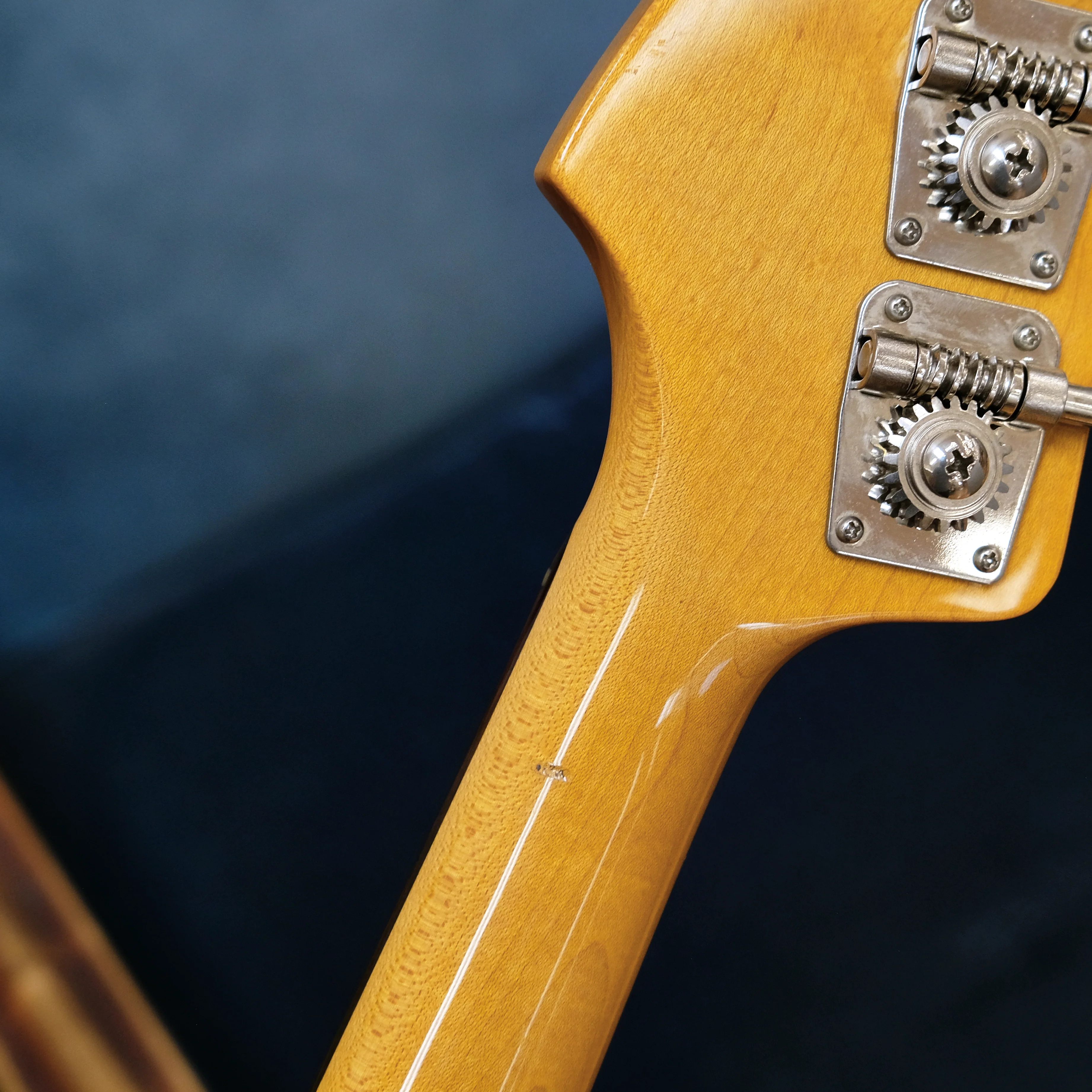 2010 Fender Japan Jazz Bass JB-62 Candy Apple Red - Image 5