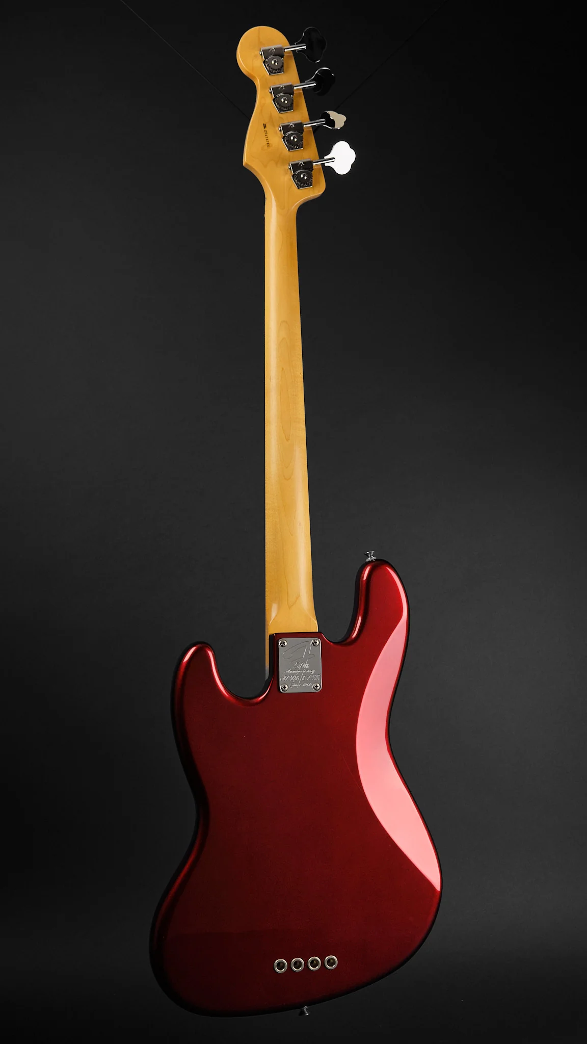 2010 Fender USA Jazz Bass 50th Anniversary Candy Apple Red - Image 5