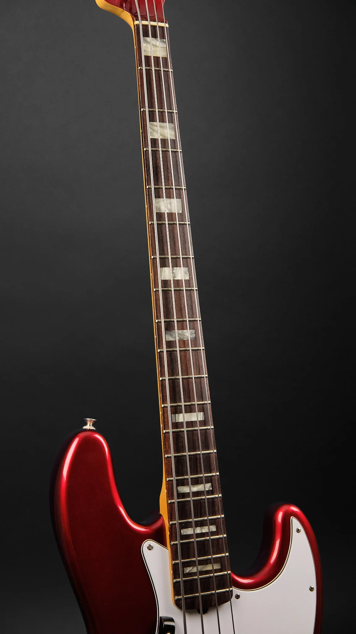 2010 Fender USA Jazz Bass 50th Anniversary Candy Apple Red - Image 6