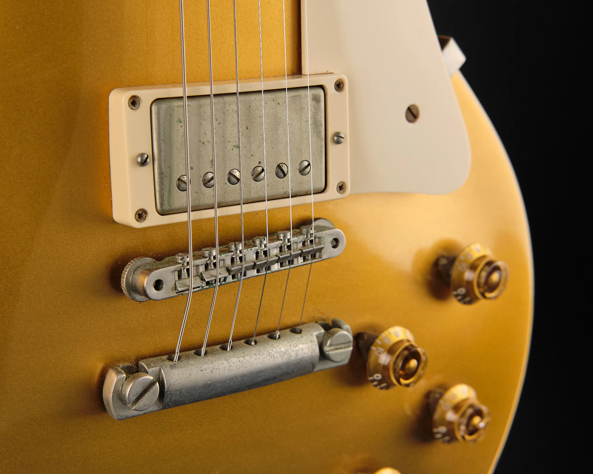 2010 Gibson Les Paul R7 Custom Shop Gold Top - Image 10