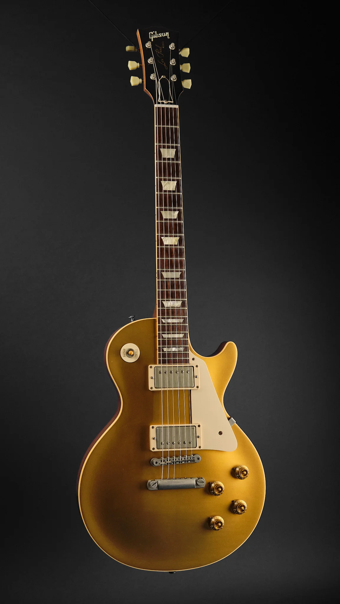 2010 Gibson Les Paul R7 Custom Shop Gold Top - Image 4
