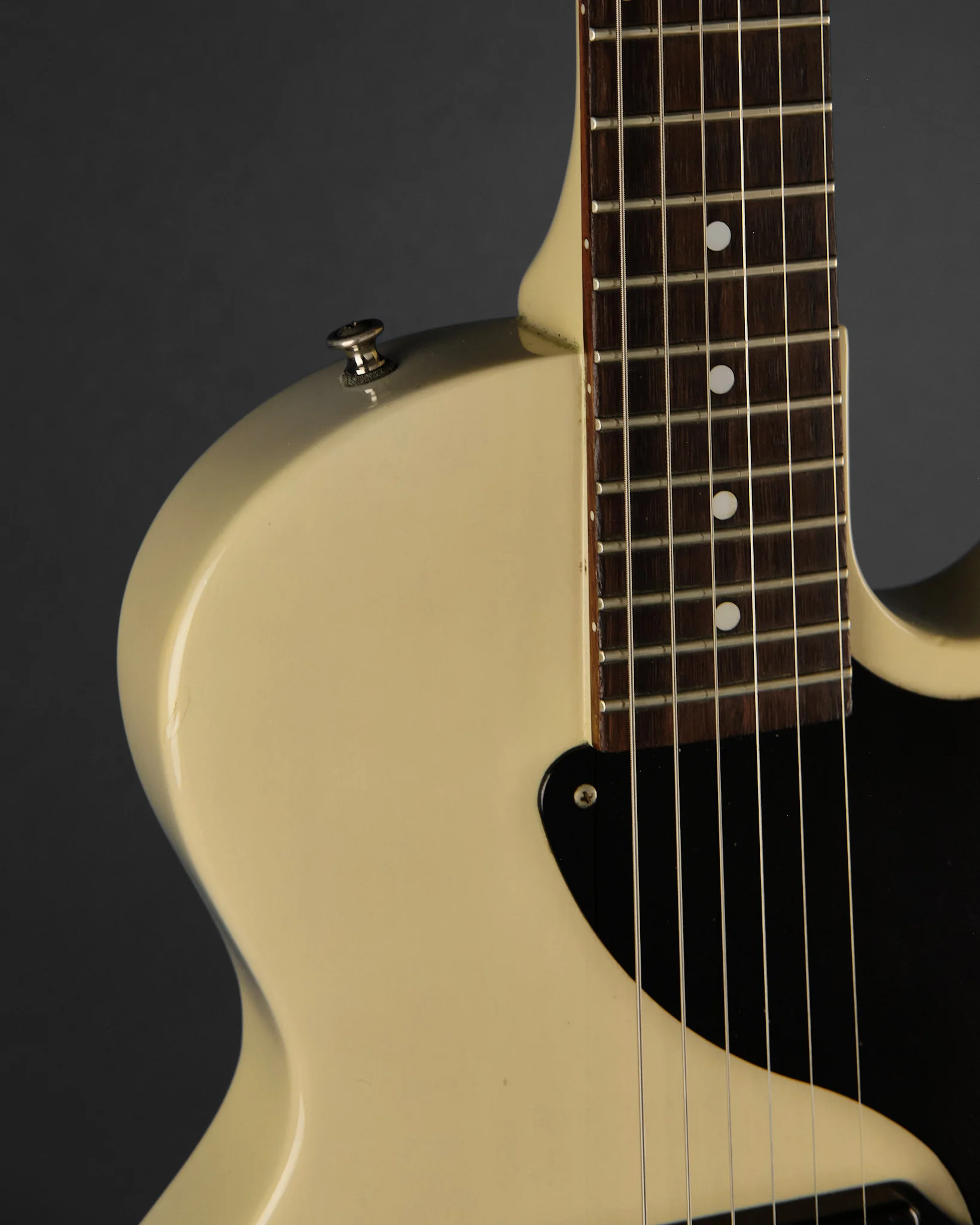 2010 Tokai Love Rock LSJ80 LP Junior Transparent White - Image 10