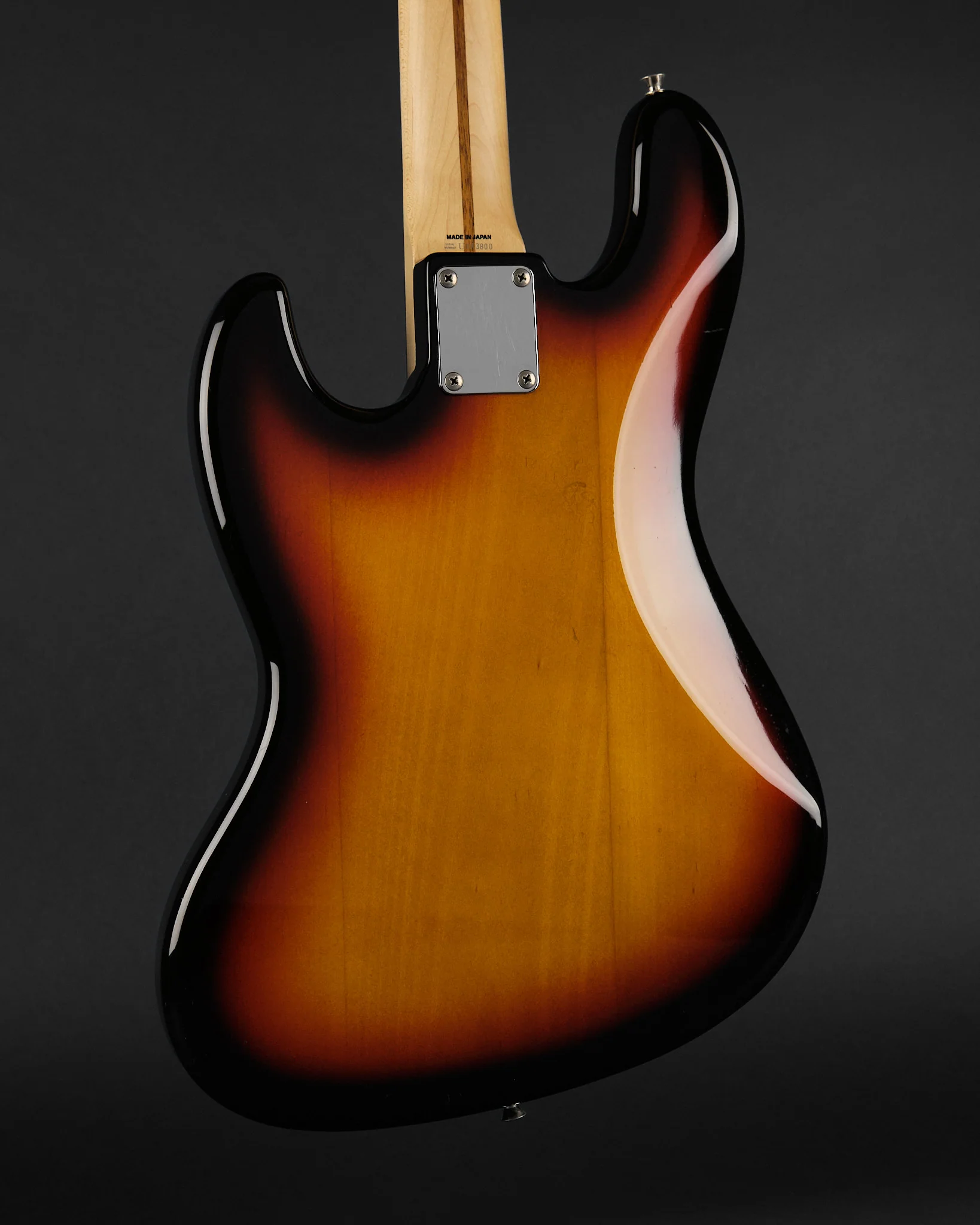 2010s Fender JB-STD Jazz Bass Standard Sunburst - Image 3