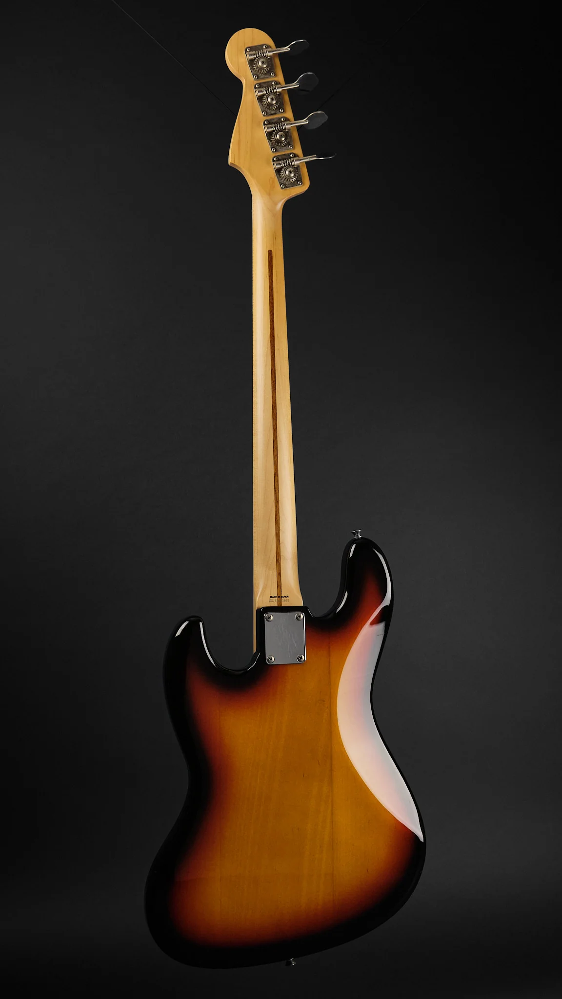2010s Fender JB-STD Jazz Bass Standard Sunburst - Image 5