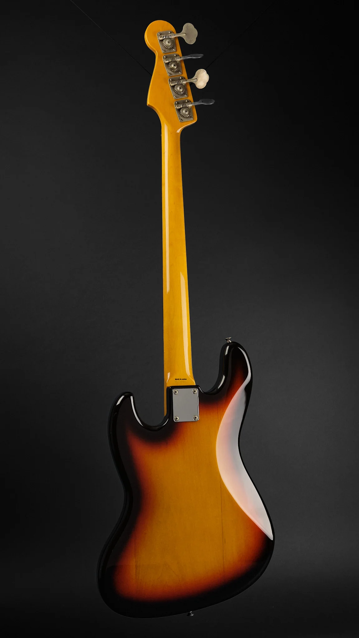 2010s Fender MIJ JB62 Jazz Bass Sunburst - Image 5