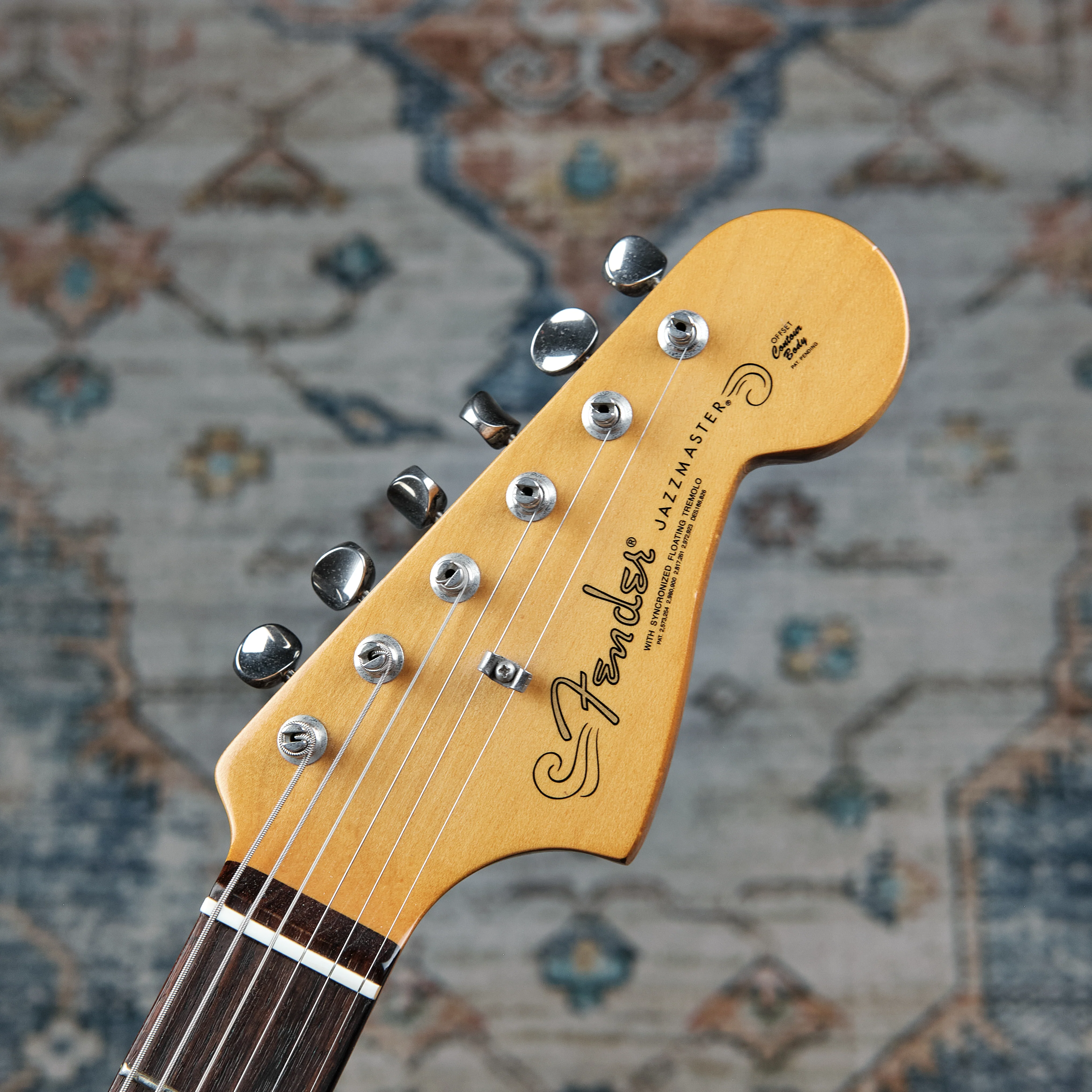 2011 Fender Classic Player Jazzmaster Black - Image 2