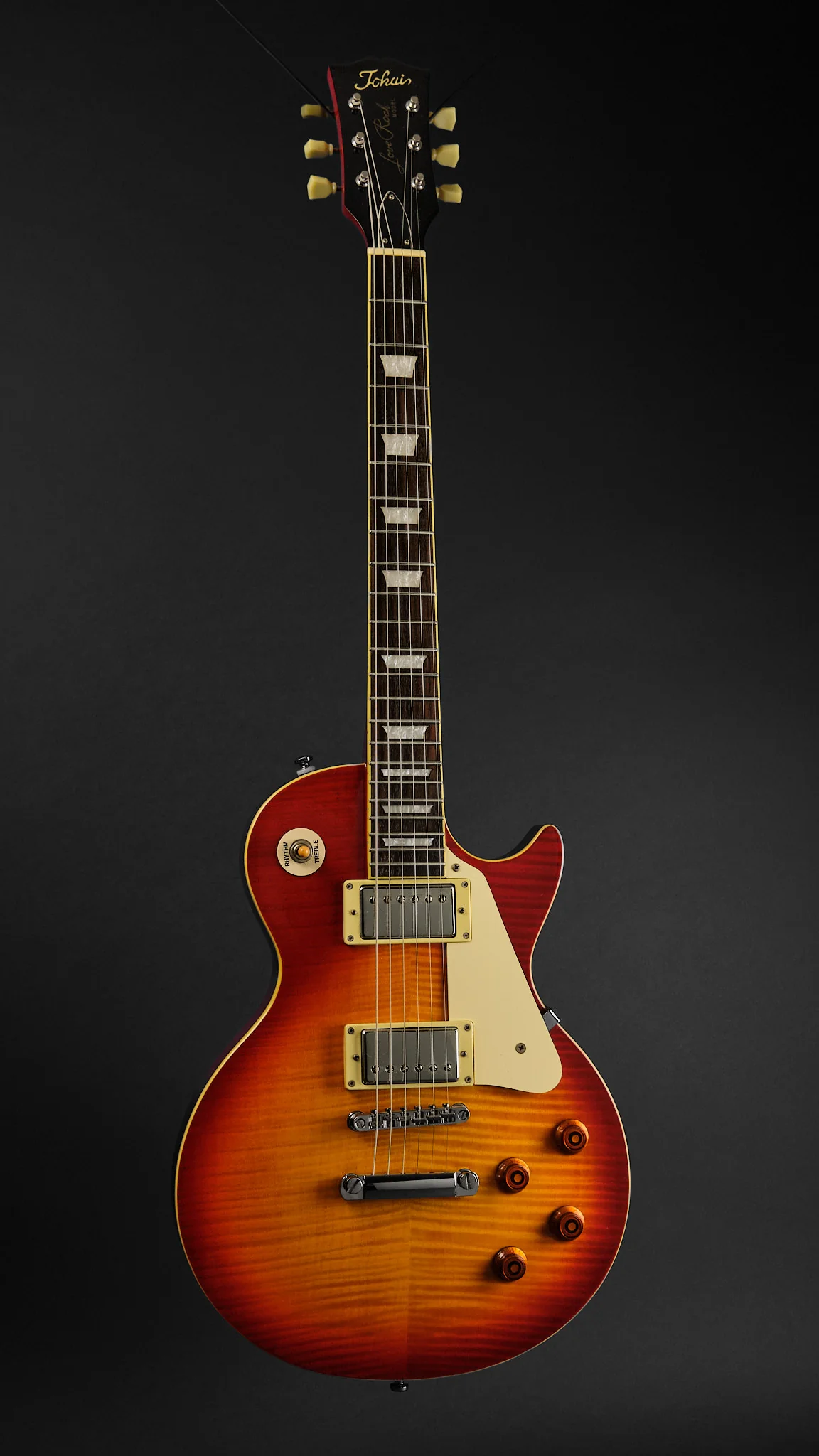 2011 Tokai ALS48 Love Rock Cherry Sunburst - Image 4