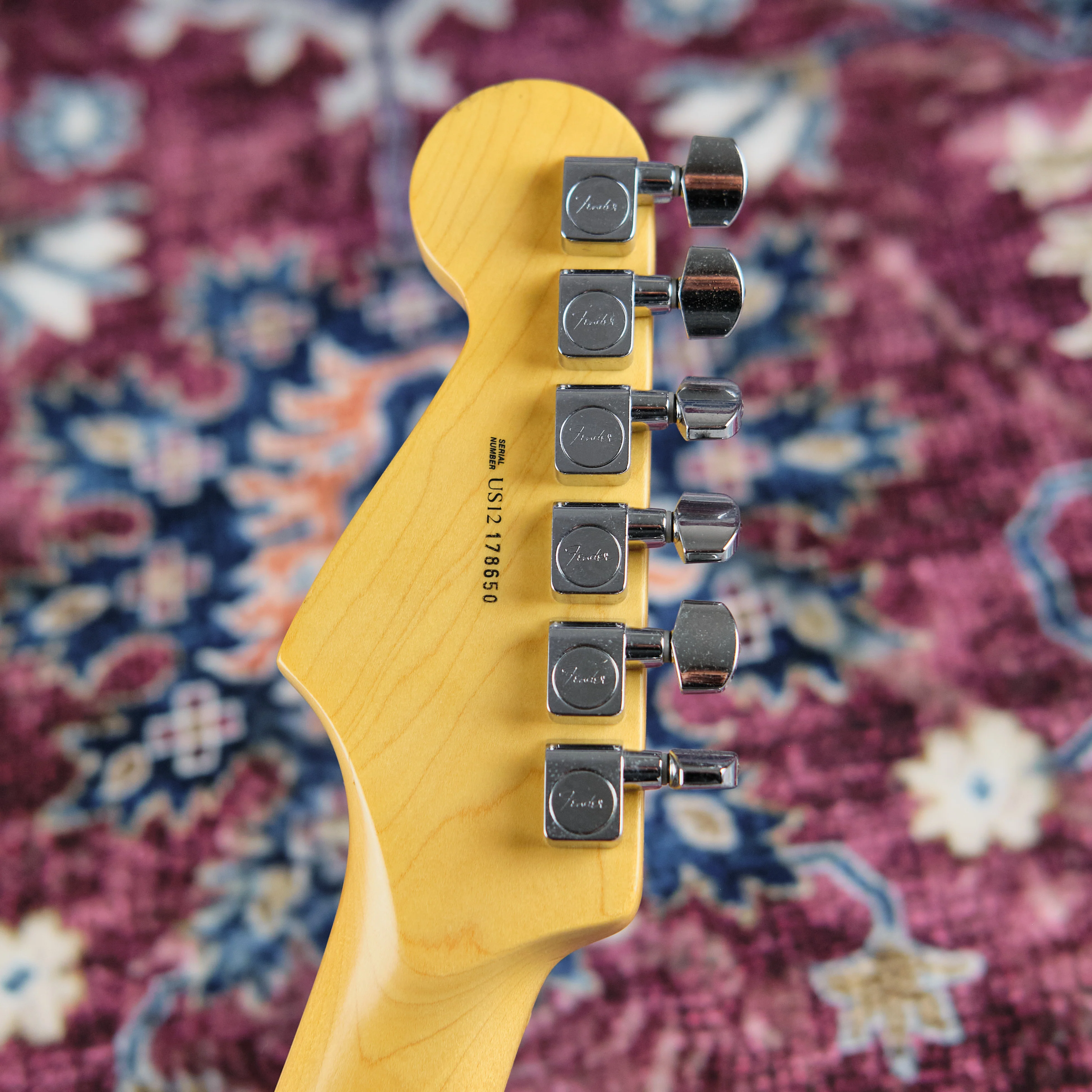 2012 Fender American Standard Stratocaster Black - Image 4