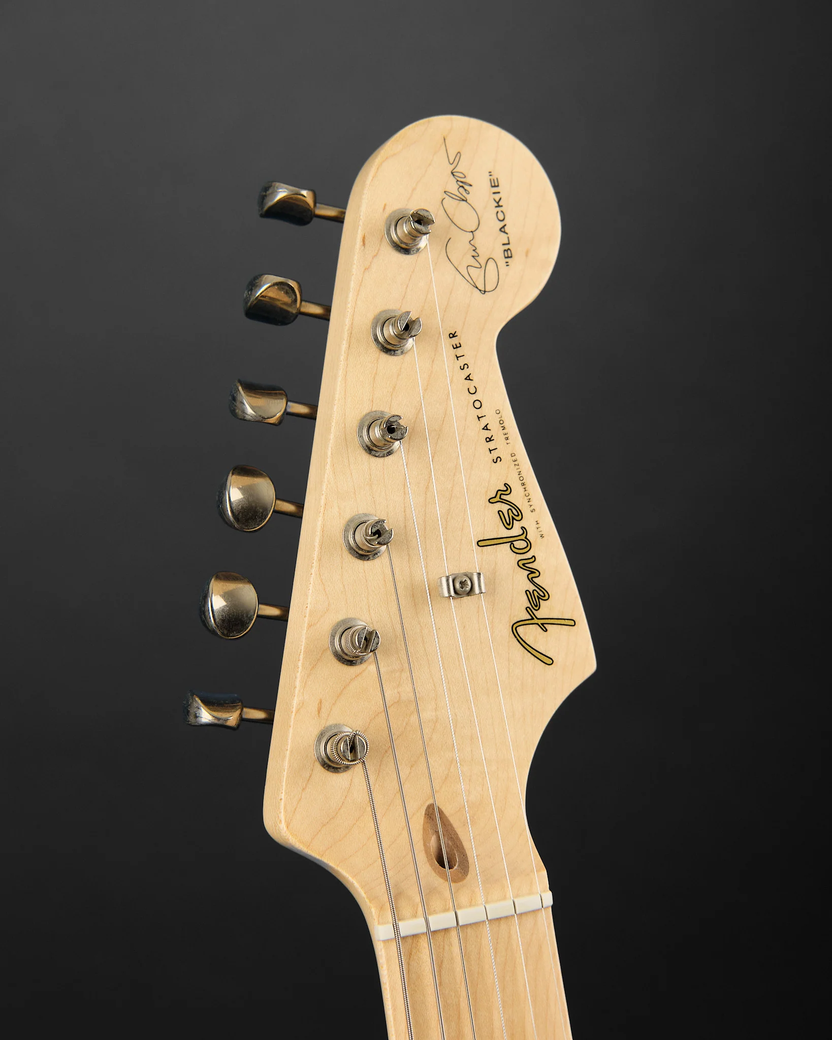 2012 Fender Eric Clapton Artist Series Stratocaster Black - Image 2