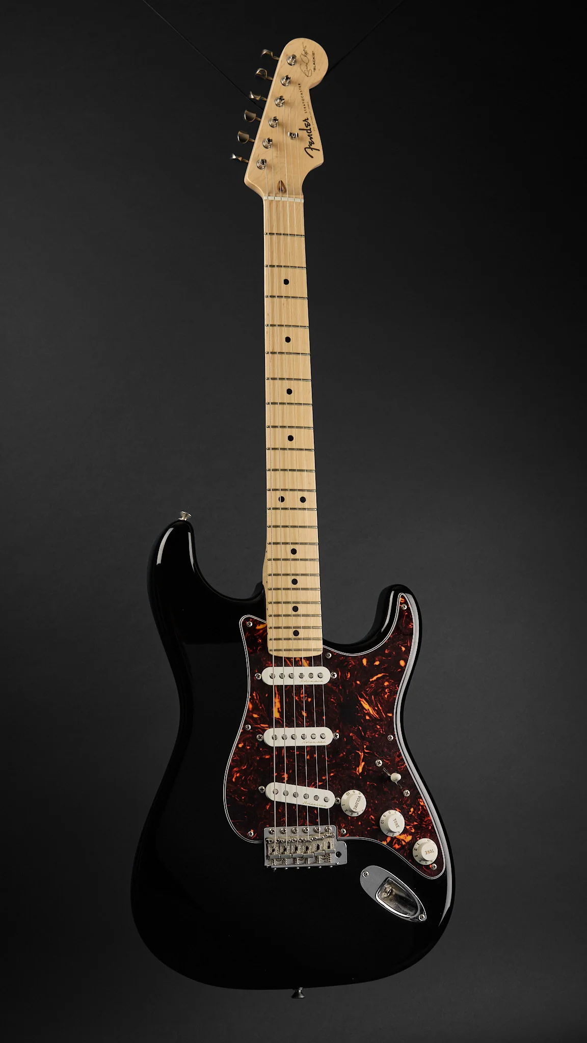 2012 Fender Eric Clapton Artist Series Stratocaster Black - Image 4