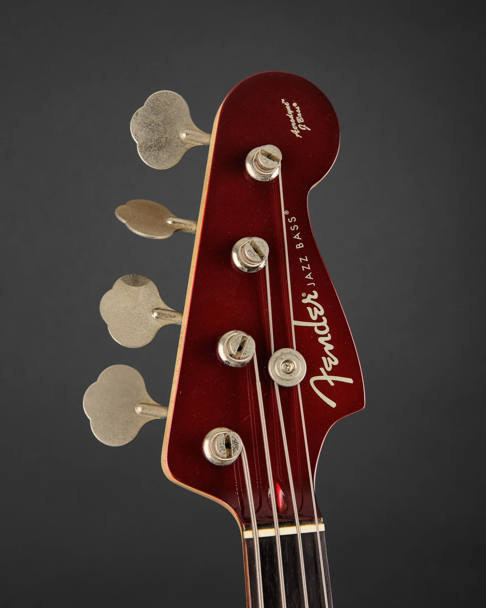 2012 Fender MIJ Aerodyne Jazz Bass Candy Apple Red - Image 2