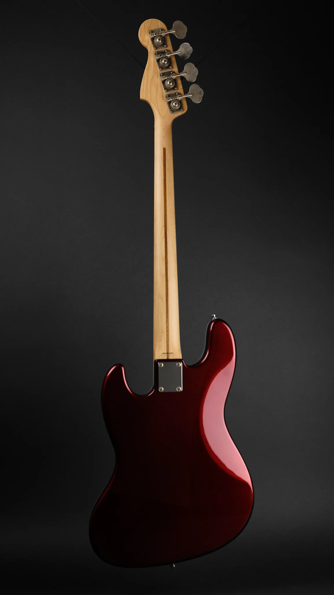 2012 Fender MIJ Aerodyne Jazz Bass Candy Apple Red - Image 5