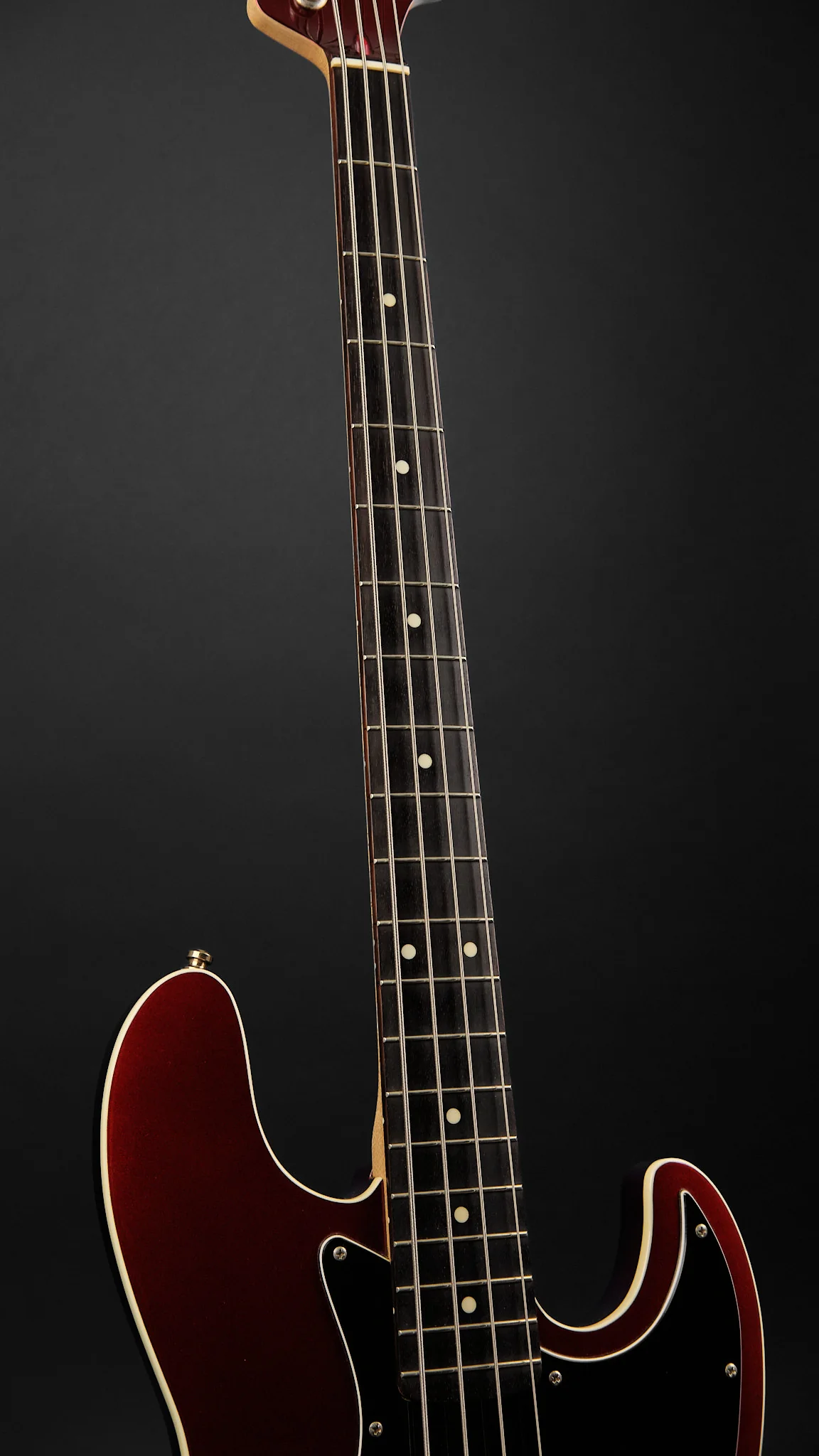 2012 Fender MIJ Aerodyne Jazz Bass Candy Apple Red - Image 6