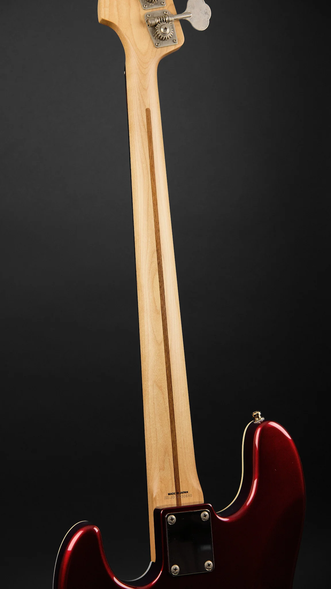 2012 Fender MIJ Aerodyne Jazz Bass Candy Apple Red - Image 8